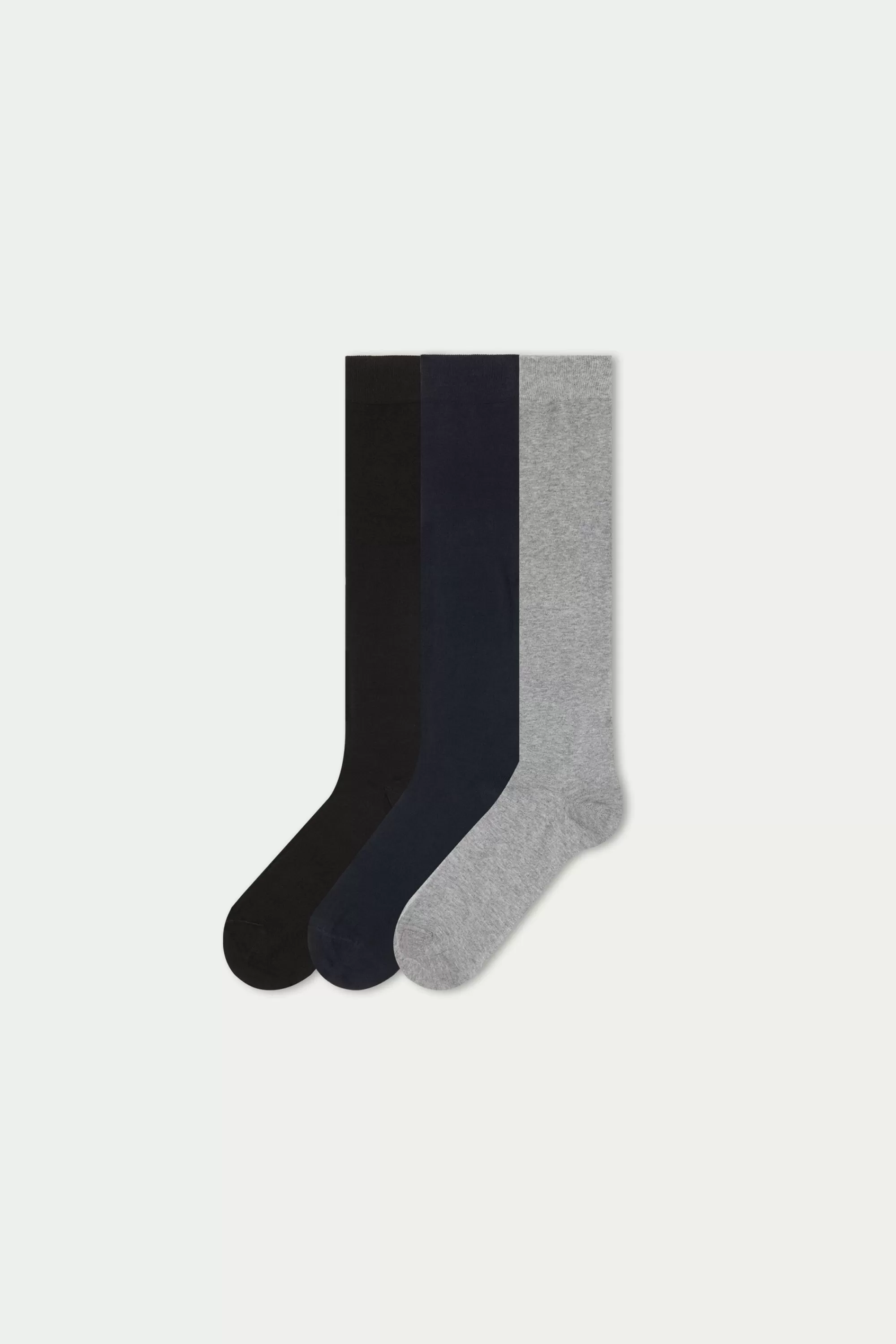 Cheap 3 X Calzino Lungo Cotone Leggero - Calze Lunghe - Uomo | Calze lunghe