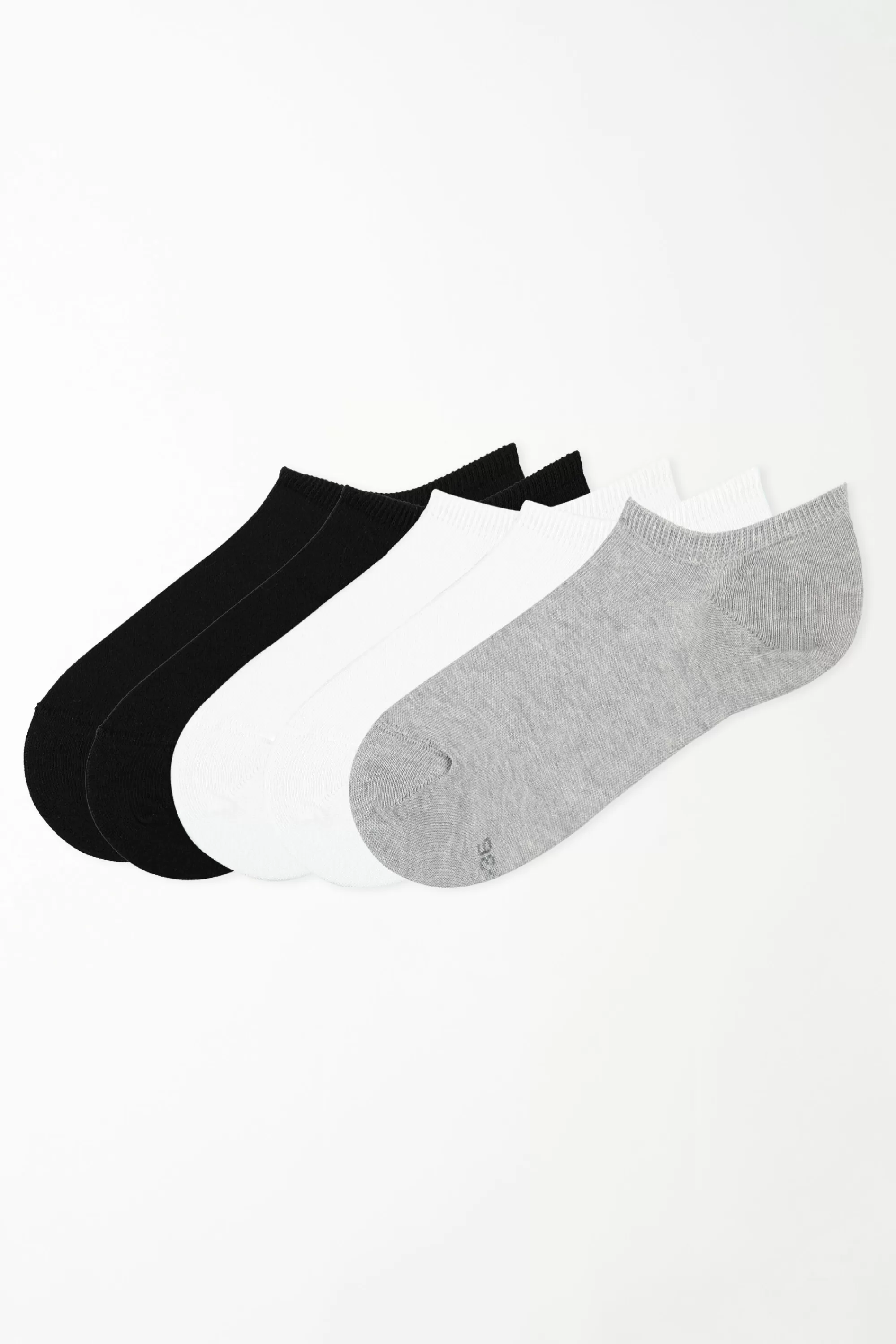 Flash Sale 5 Paia Pedulini In Cotone Tinta Unita - Calzini E Fantasmini - Donna | Calzini | Calzini e Fantasmini