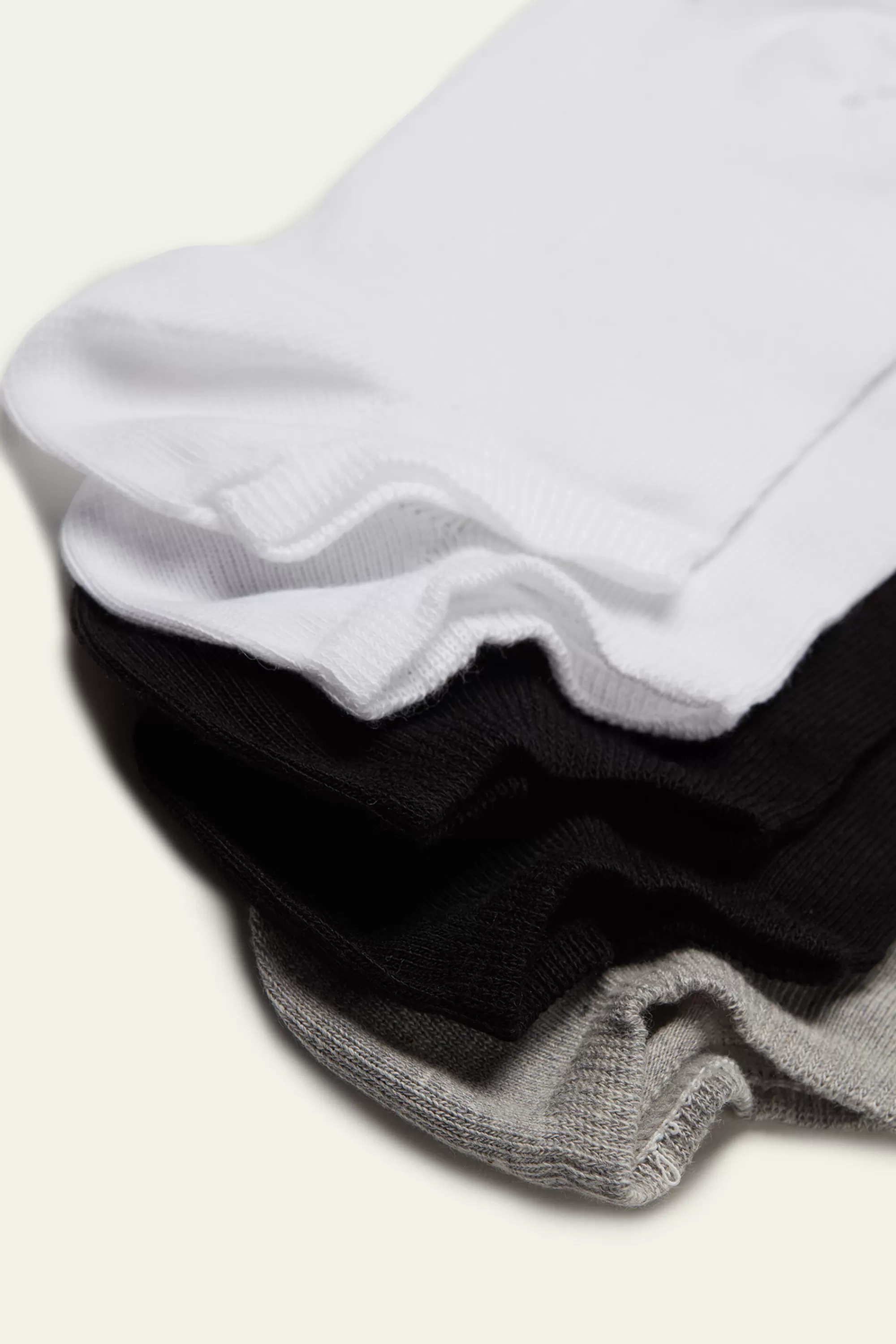 Flash Sale 5 Paia Pedulini In Cotone Tinta Unita - Calzini E Fantasmini - Donna | Calzini | Calzini e Fantasmini