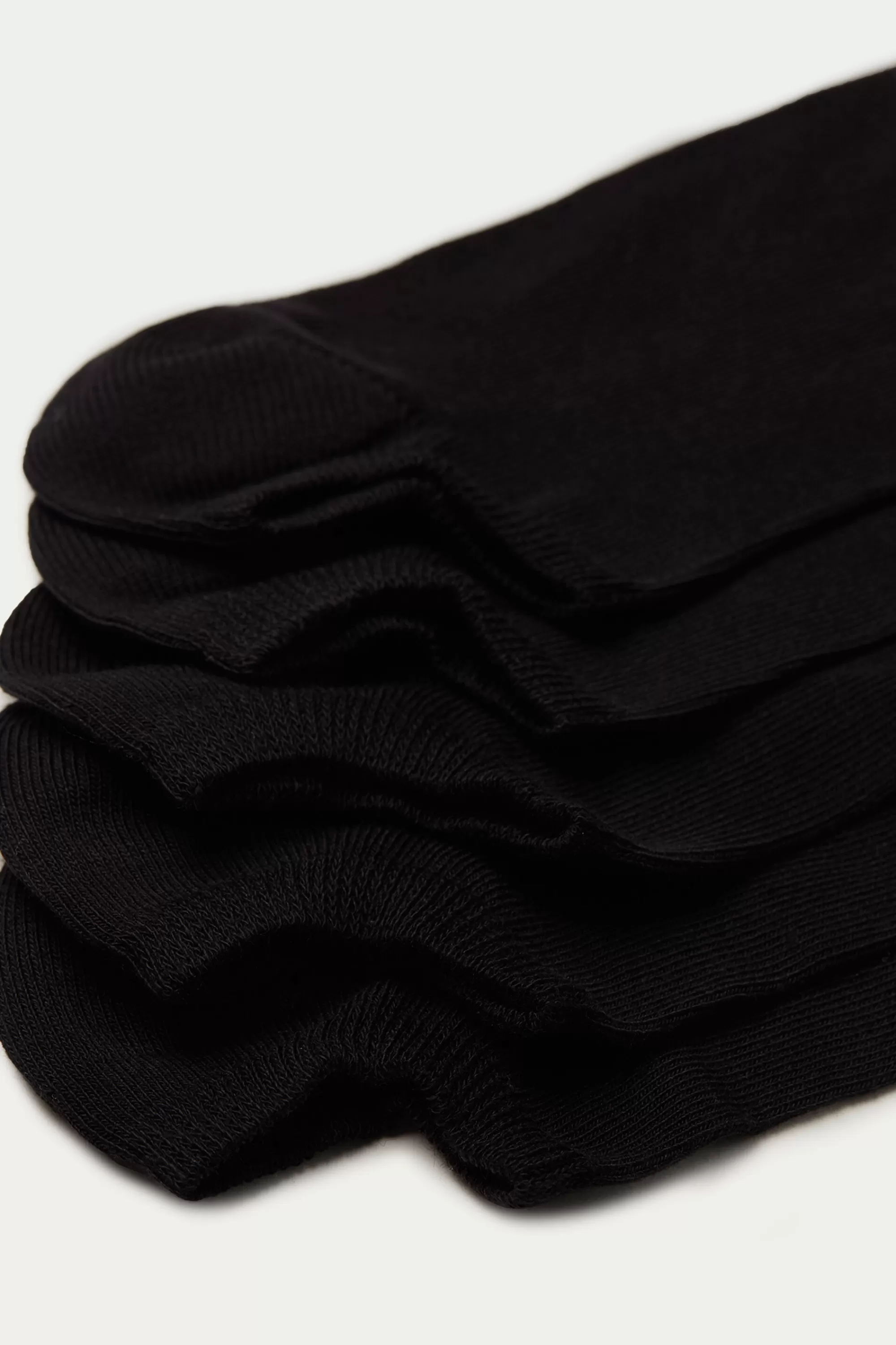Flash Sale 5 Paia Pedulini In Cotone Tinta Unita - Calzini E Fantasmini - Donna | Calzini | Calzini e Fantasmini