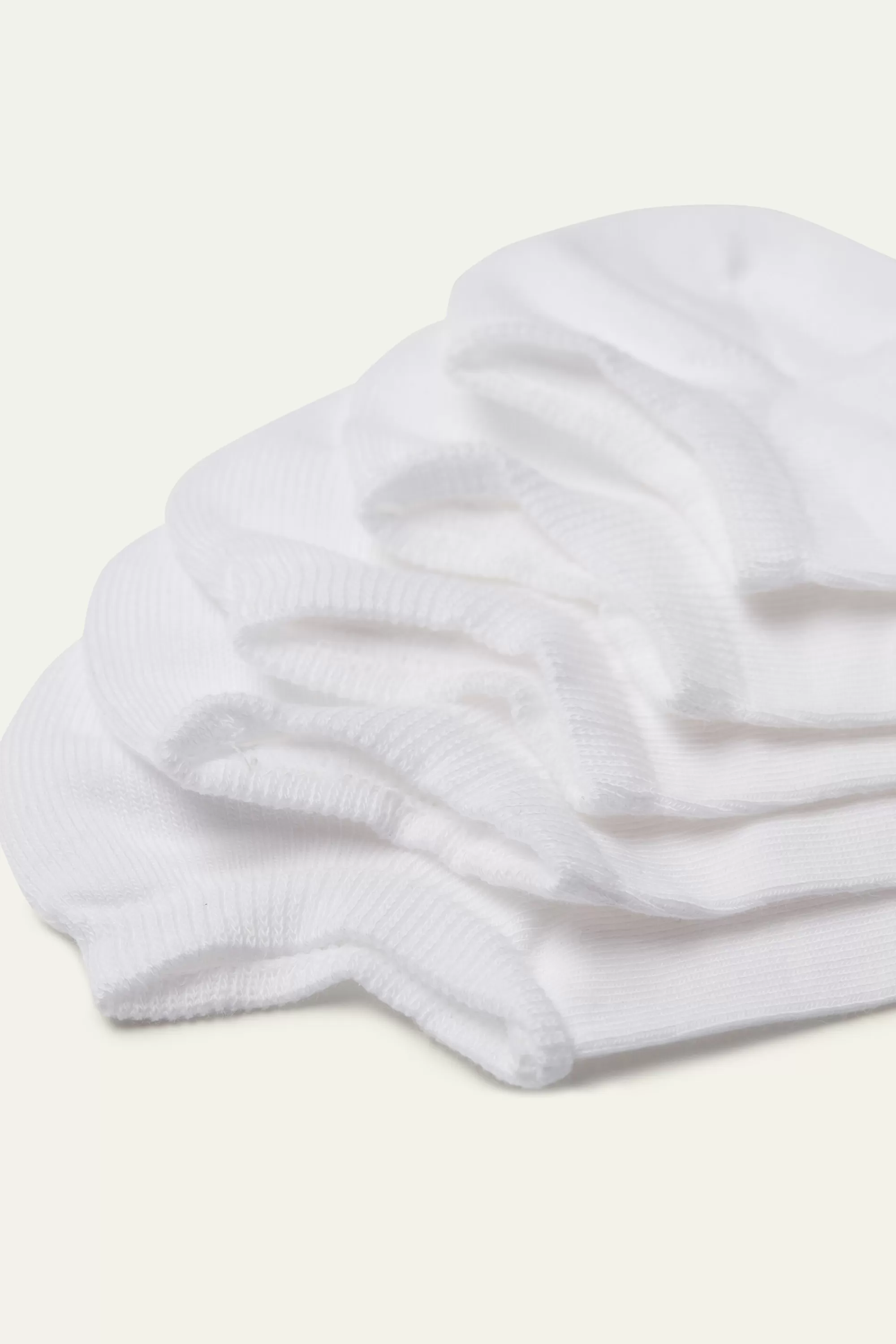 Best Sale 5 Paia Pedulini In Cotone Tinta Unita - Calzini E Fantasmini - Donna | Calzini | Calzini e Fantasmini