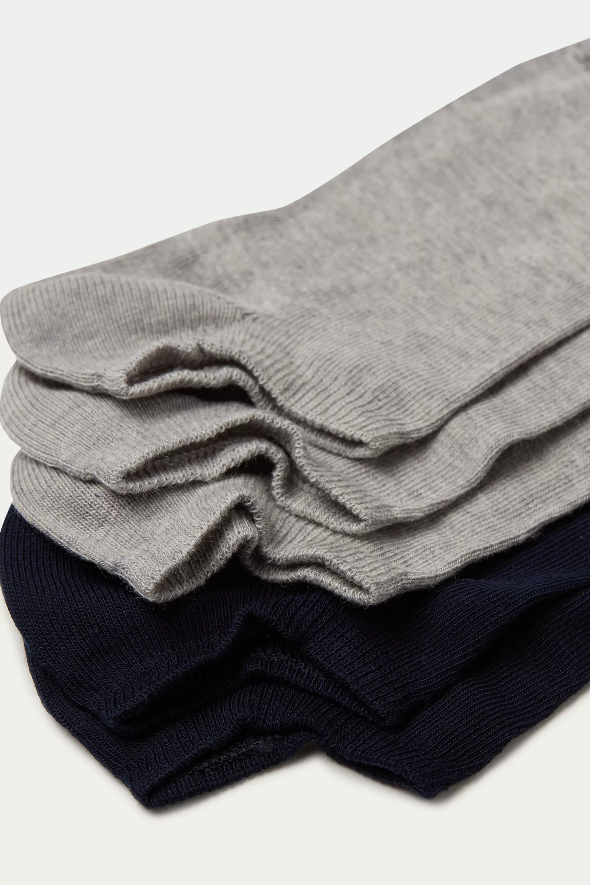 Cheap 5 Paia Pedulini In Cotone Tinta Unita - Calzini E Fantasmini - Donna | Calzini | Calzini e Fantasmini