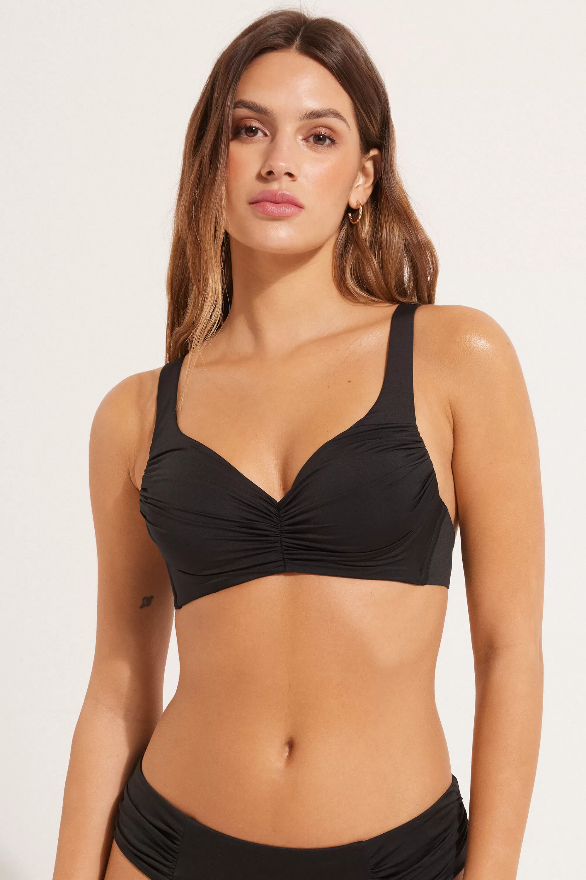 Clearance Bikini Balconcino Leggermente Imbottito Arriccio Riciclato - Balconcino - Donna | Bikini | Bikini Top