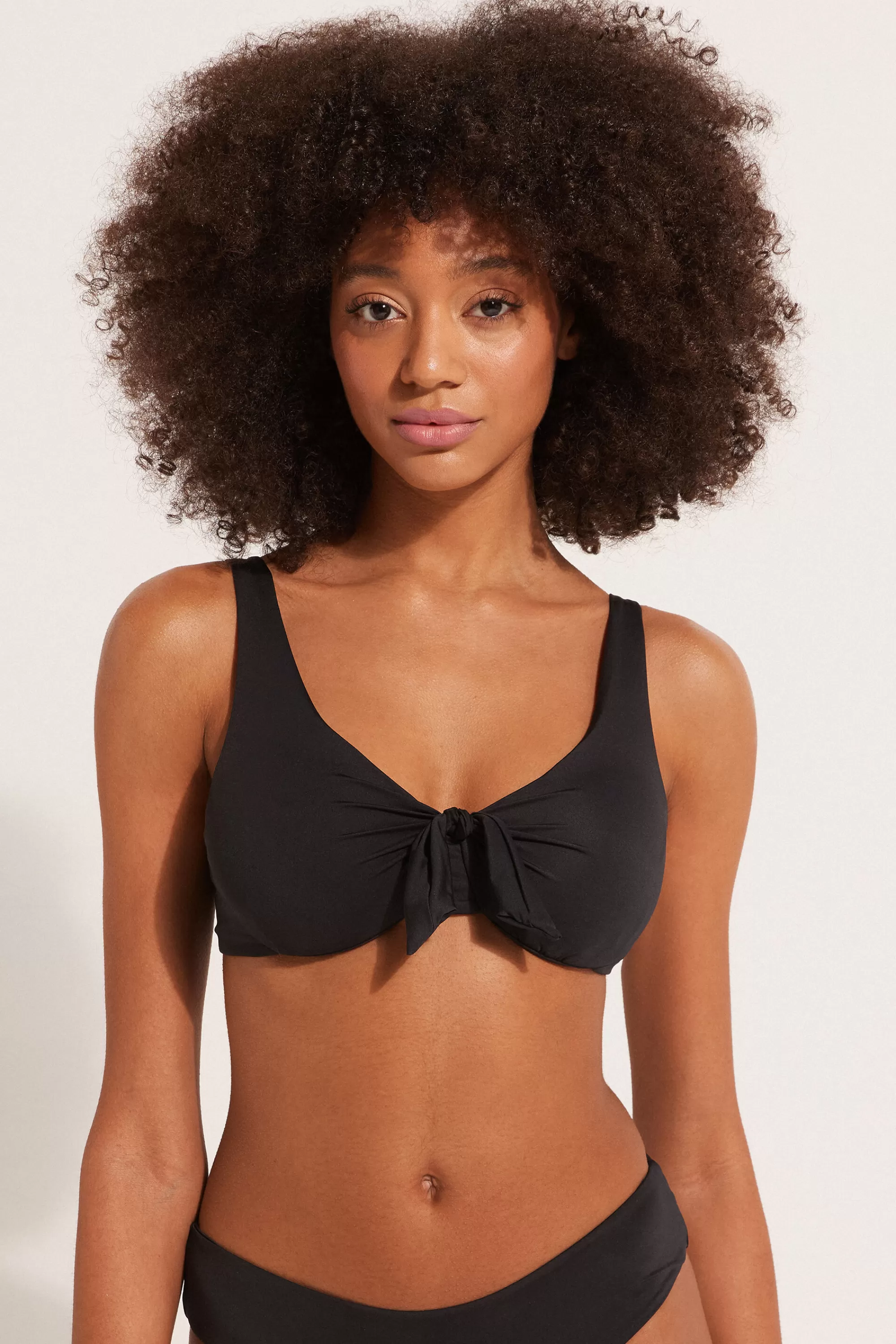 Discount Bikini Balconcino Microfibra Riciclata Con Fiocco - Balconcino - Donna | Bikini | Bikini Top