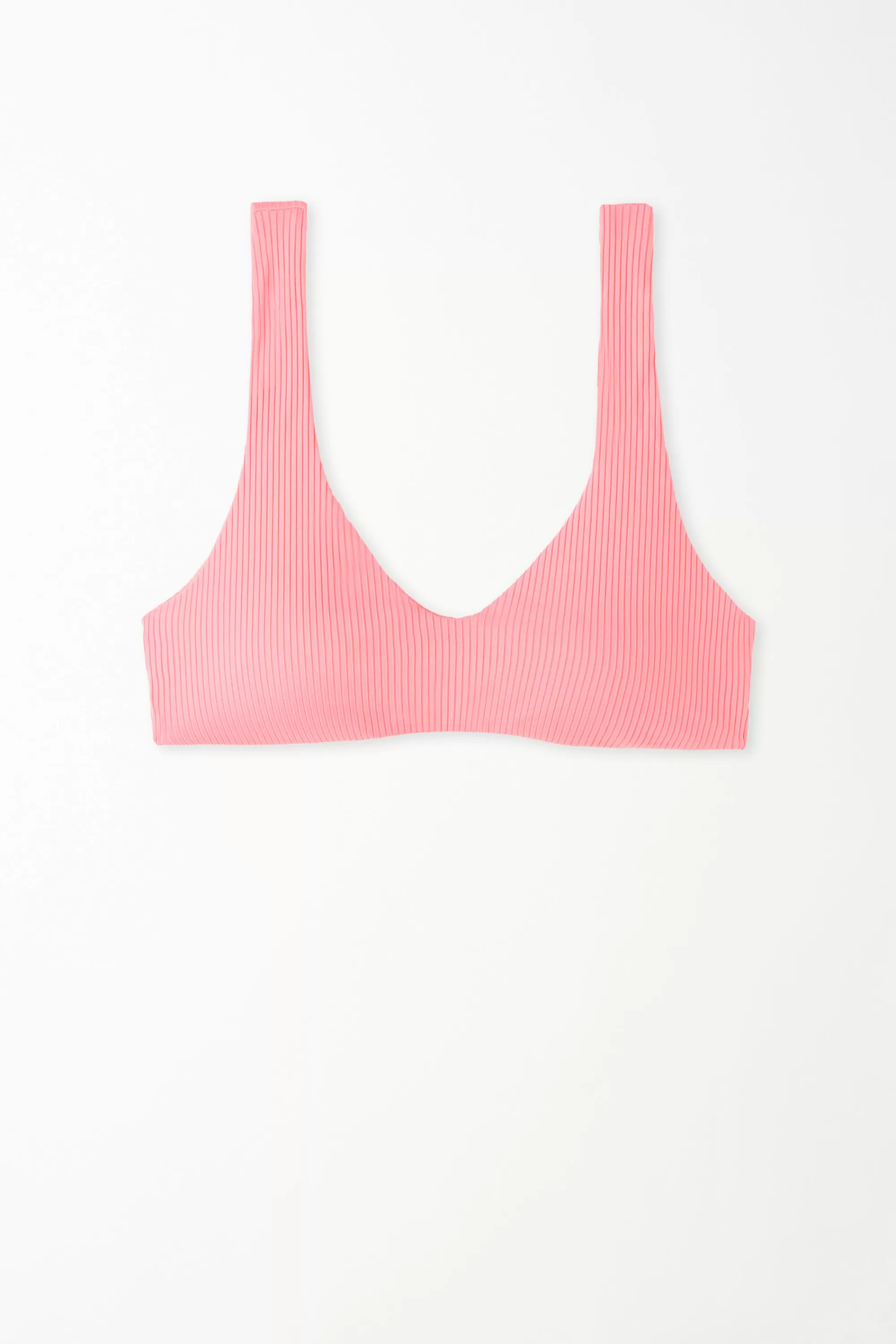 Best Bikini Bra Top Imbottitura Estraibile Microfibra Riciclata Costine - Bikini Top - Donna | Bikini | Bikini Top