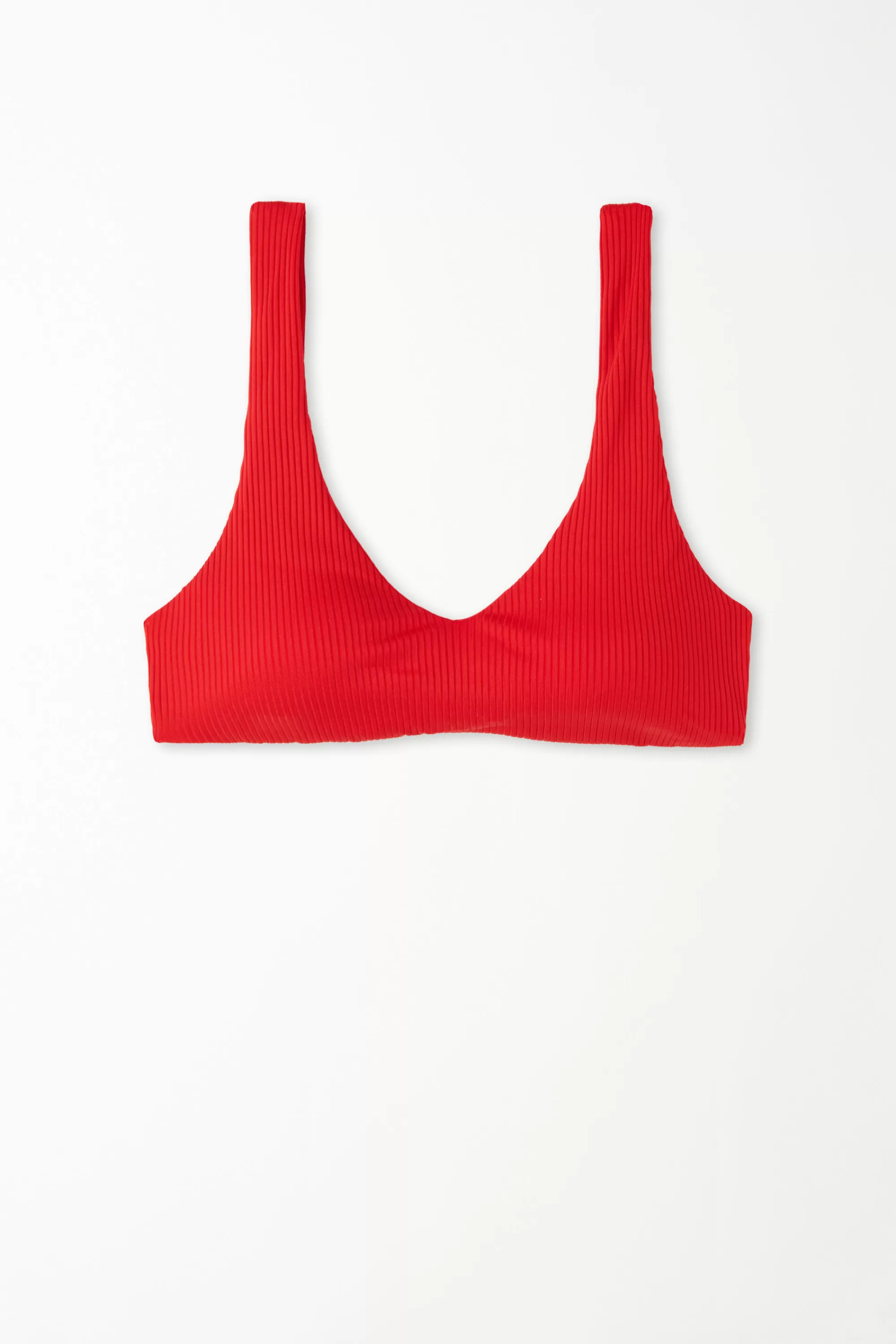 Sale Bikini Bra Top Imbottitura Estraibile Microfibra Riciclata Costine - Bikini Top - Donna | Bikini | Bikini Top