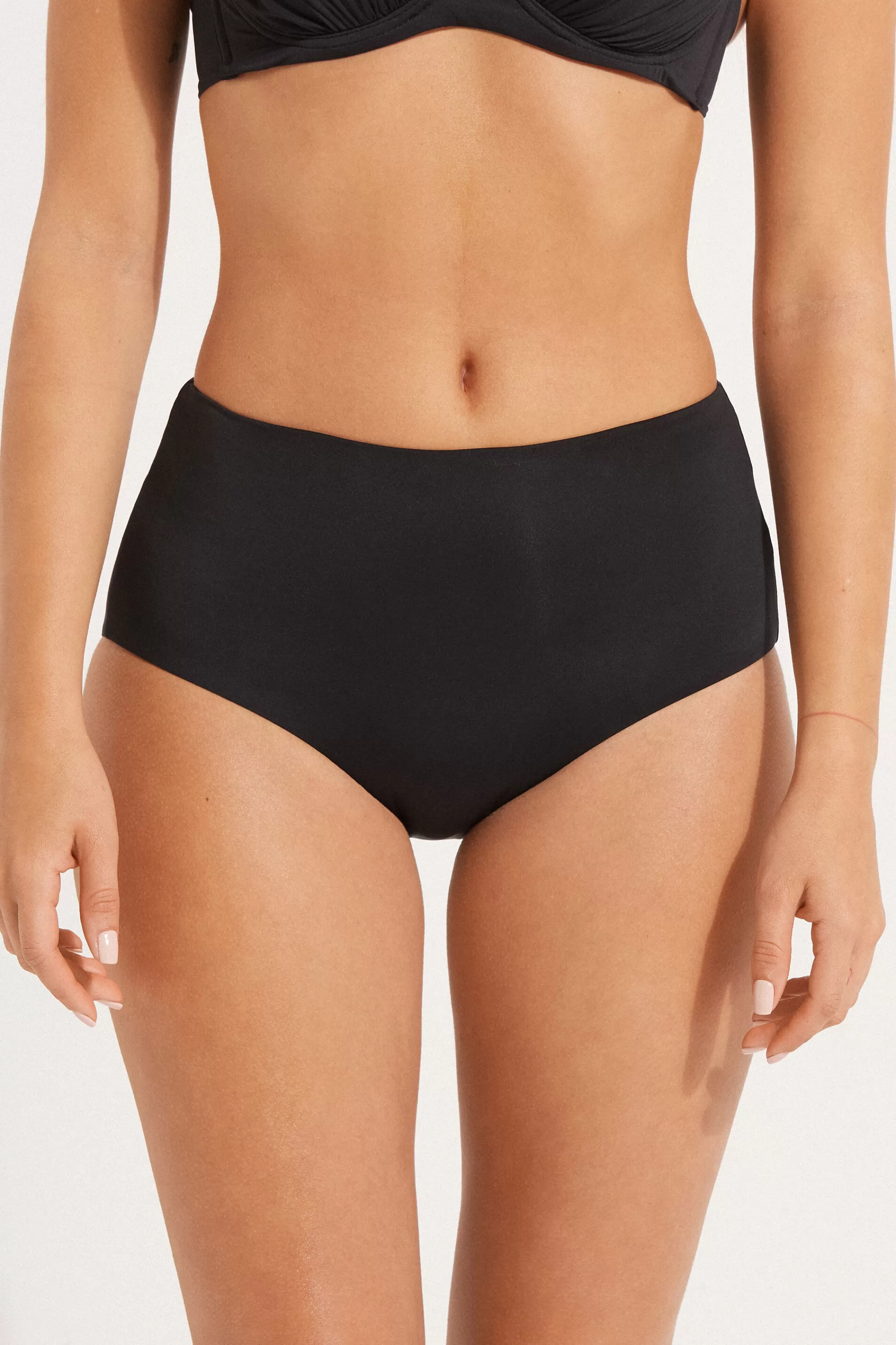 Shop Bikini Slip Vita Alta Microfibra Riciclata - Slip - Donna | Bikini | Bikini Slip