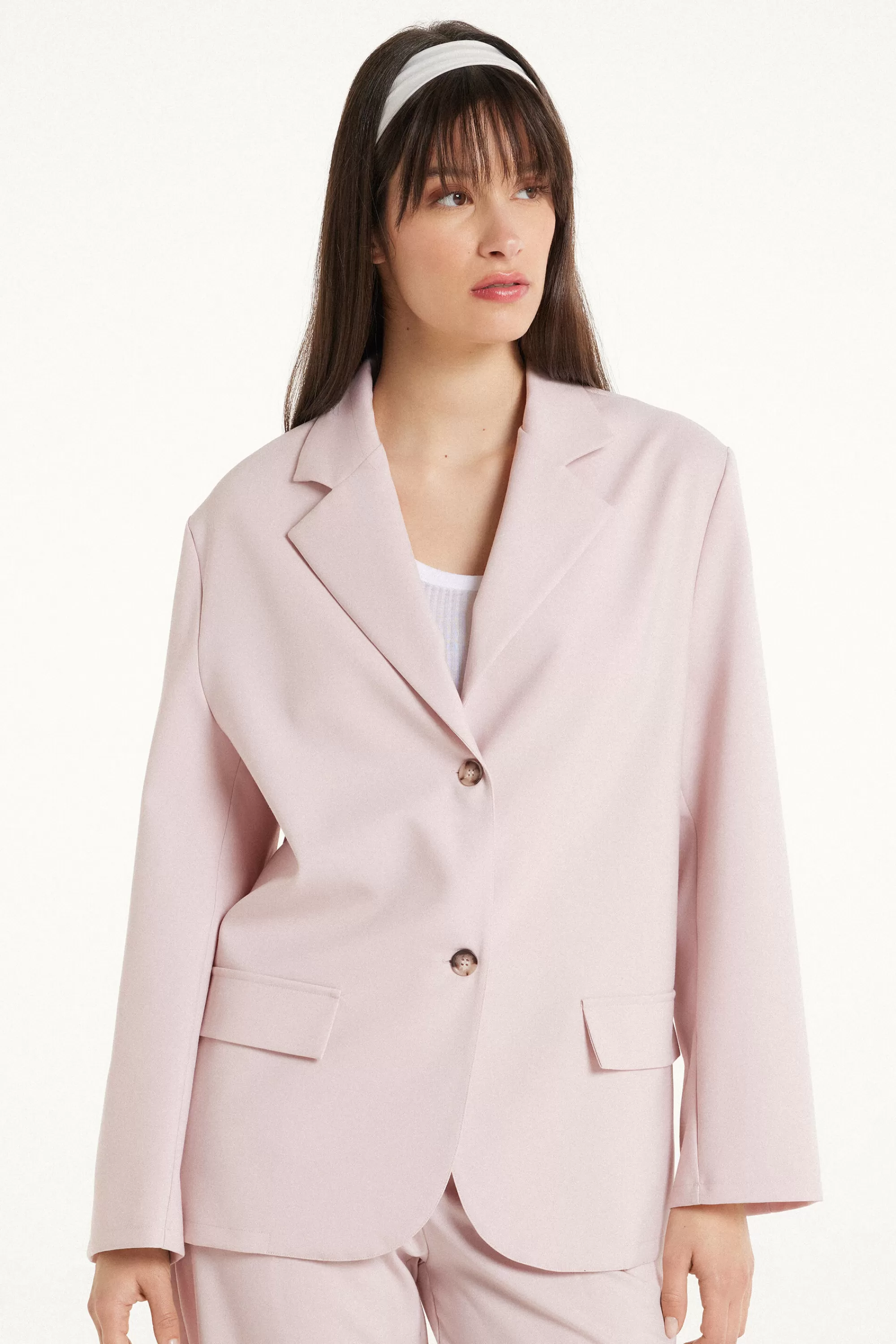 Outlet Blazer Manica Lunga In Tela Over - Giacche E Blazer - Donna | Giacche e Blazer