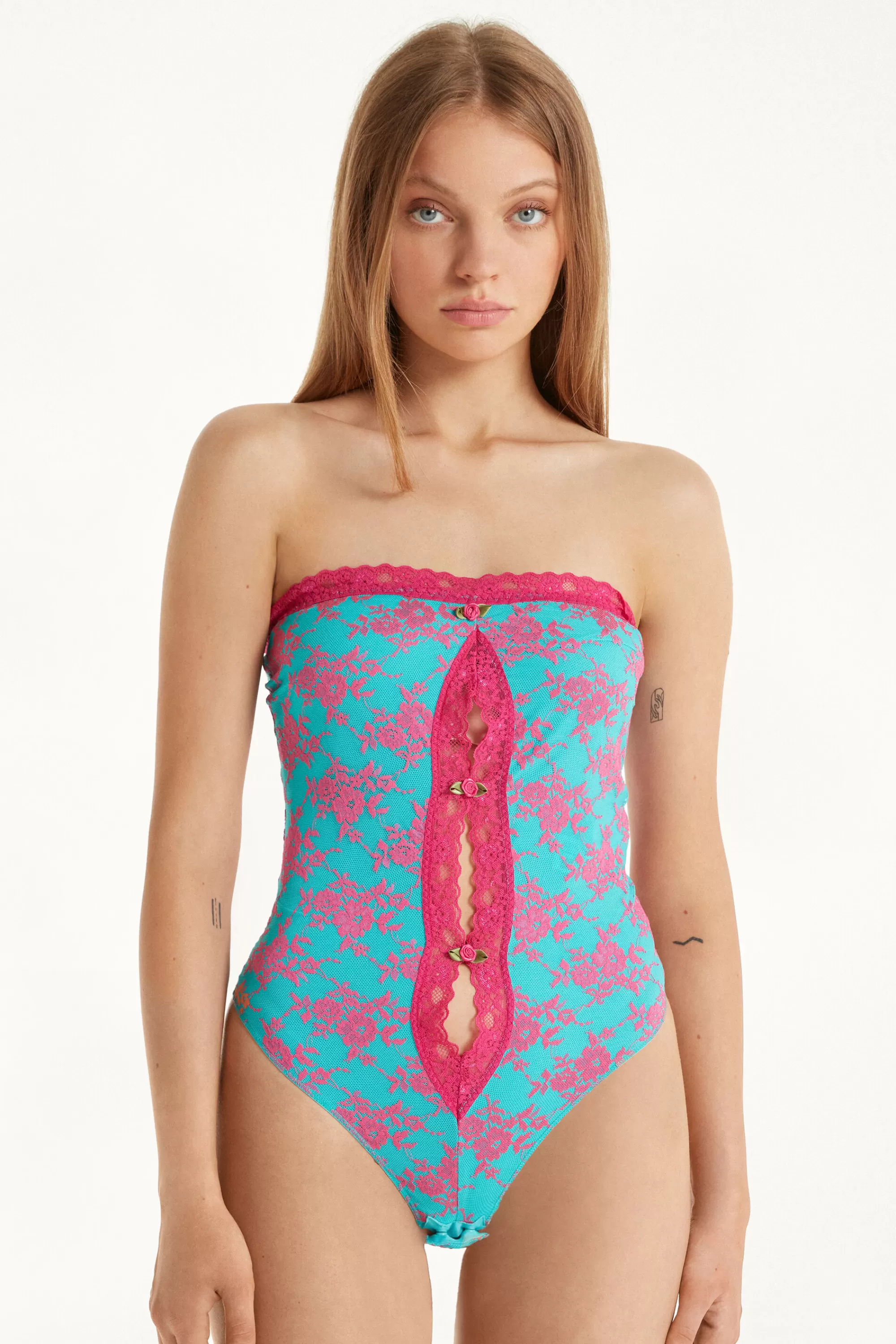 New Body A Fascia Bonbon Lace - Body Intimo - Donna | Lingerie