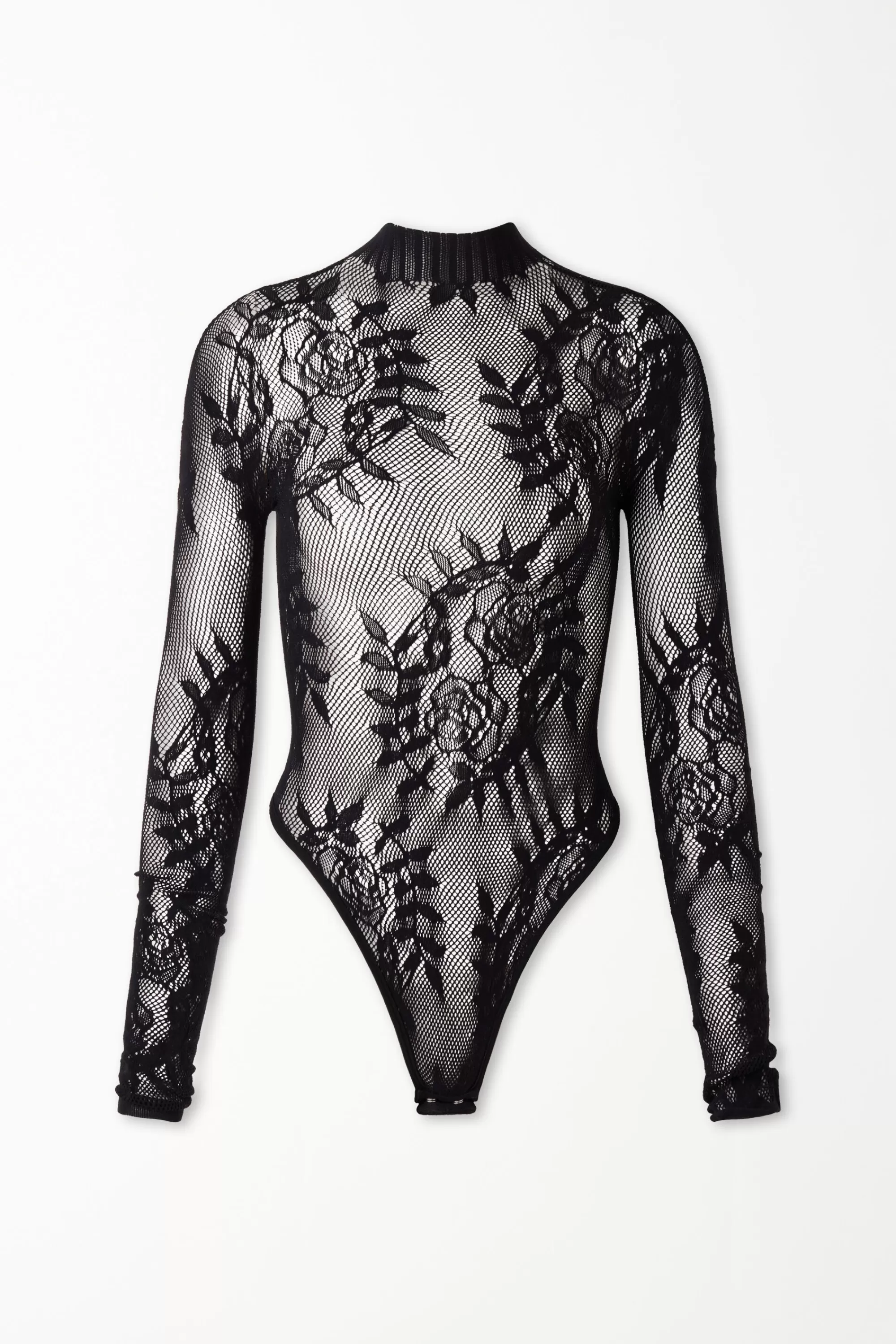 Best Body Manica Lunga In Pizzo Senza Cuciture - Body - Donna | Body | Maglie maniche lunghe