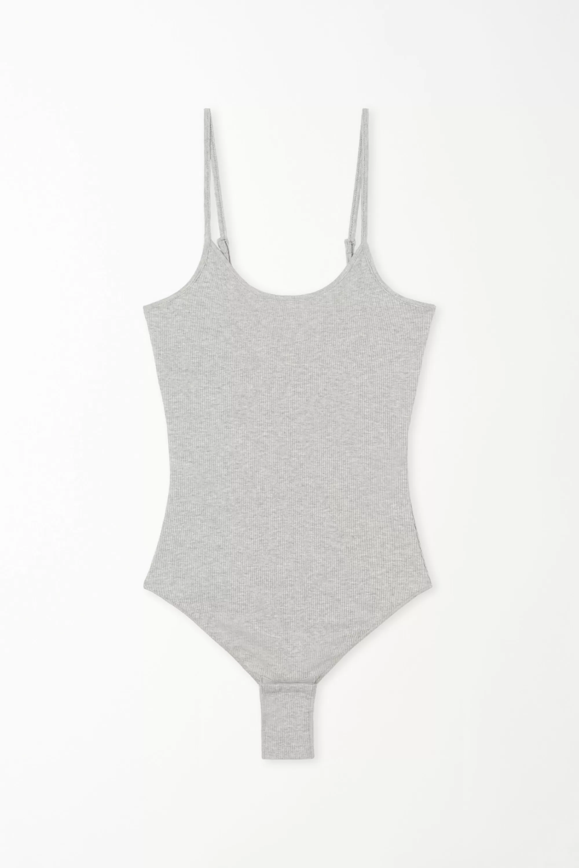 Flash Sale Body Spalline Sottili In Cotone A Costine - Body - Donna | Body | Lingerie