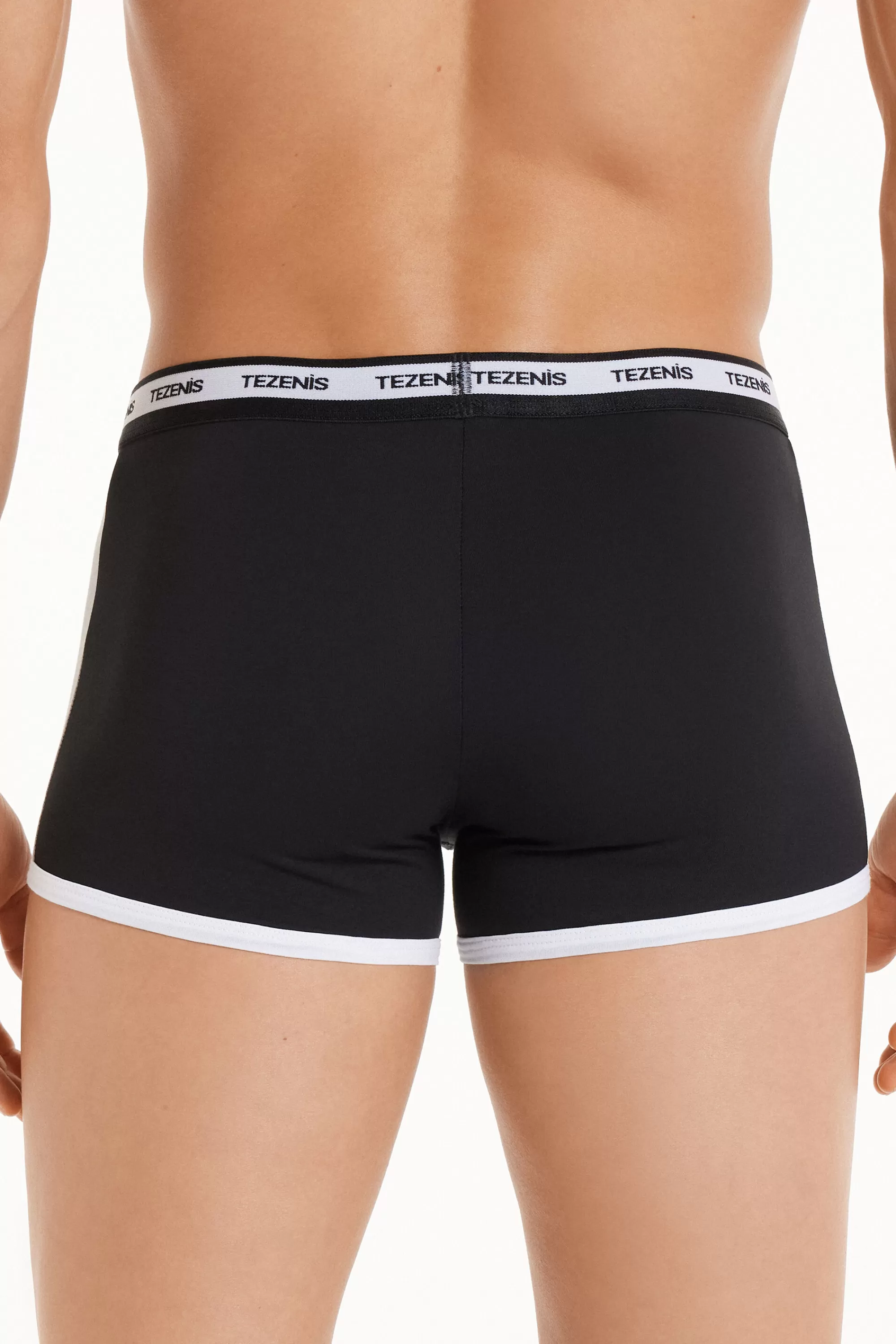 Discount Boxer Cotone Bicolore Con Elastico Logato - Boxer - Uomo | Boxer
