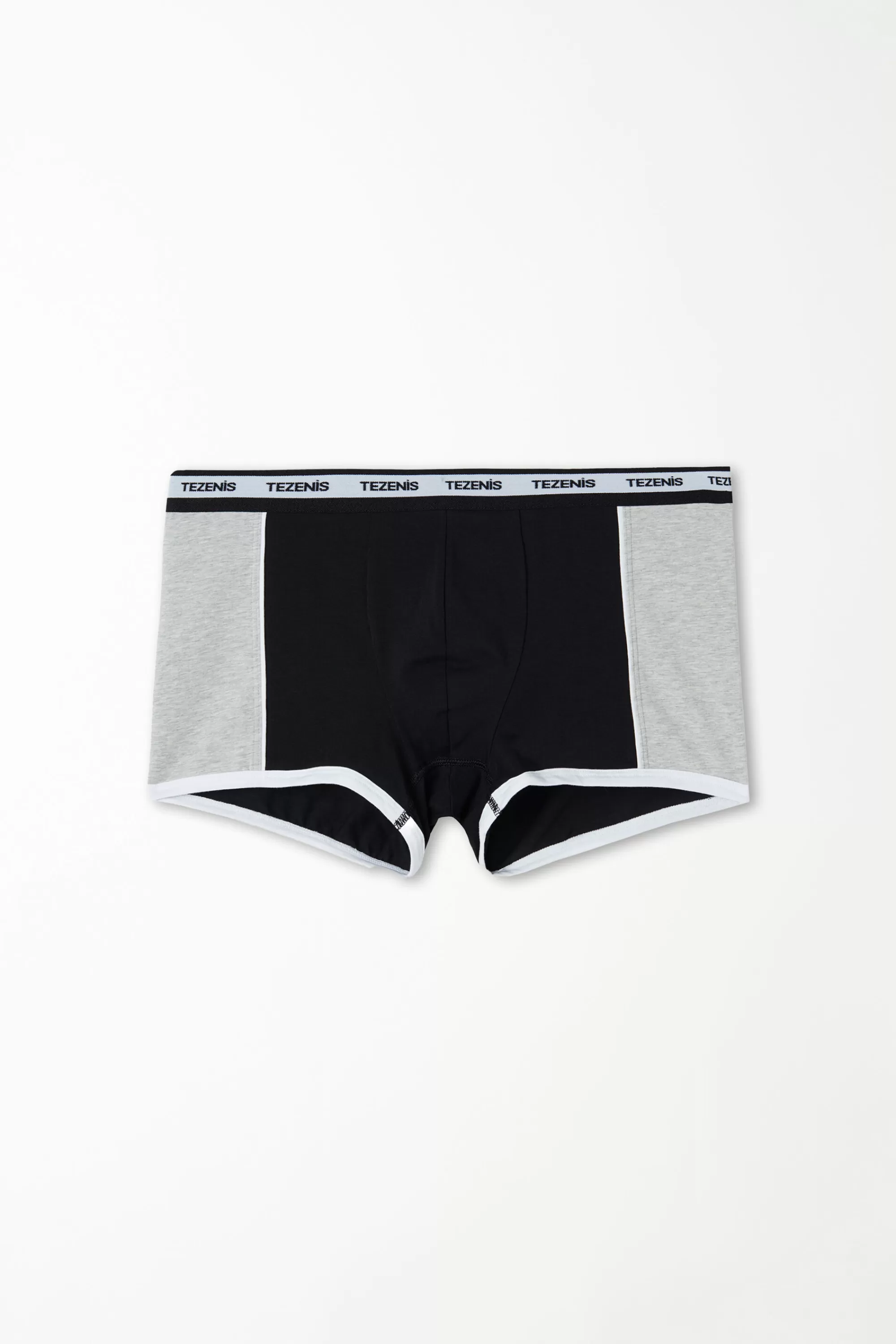 Discount Boxer Cotone Bicolore Con Elastico Logato - Boxer - Uomo | Boxer