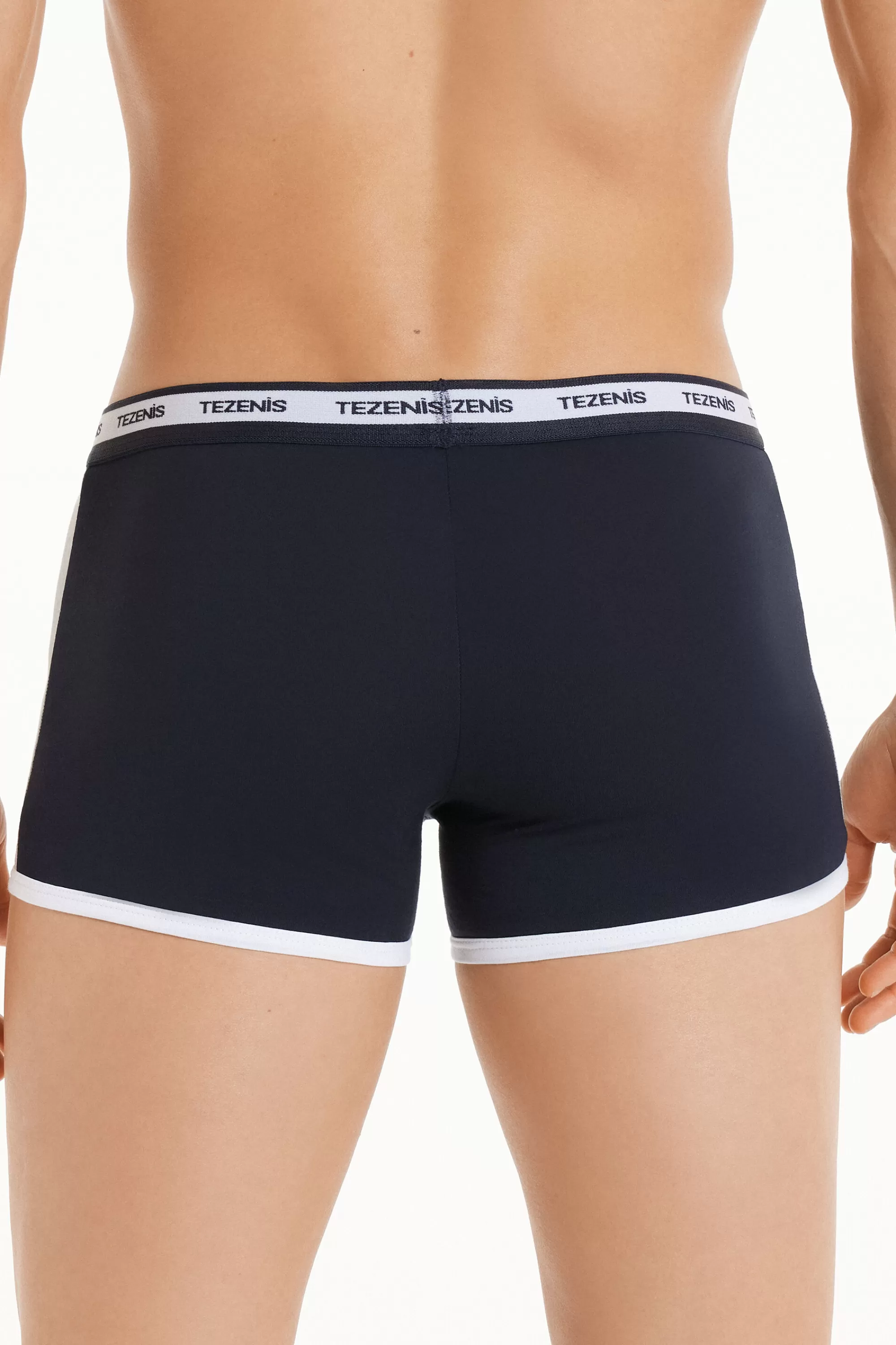 Outlet Boxer Cotone Bicolore Con Elastico Logato - Boxer - Uomo | Boxer