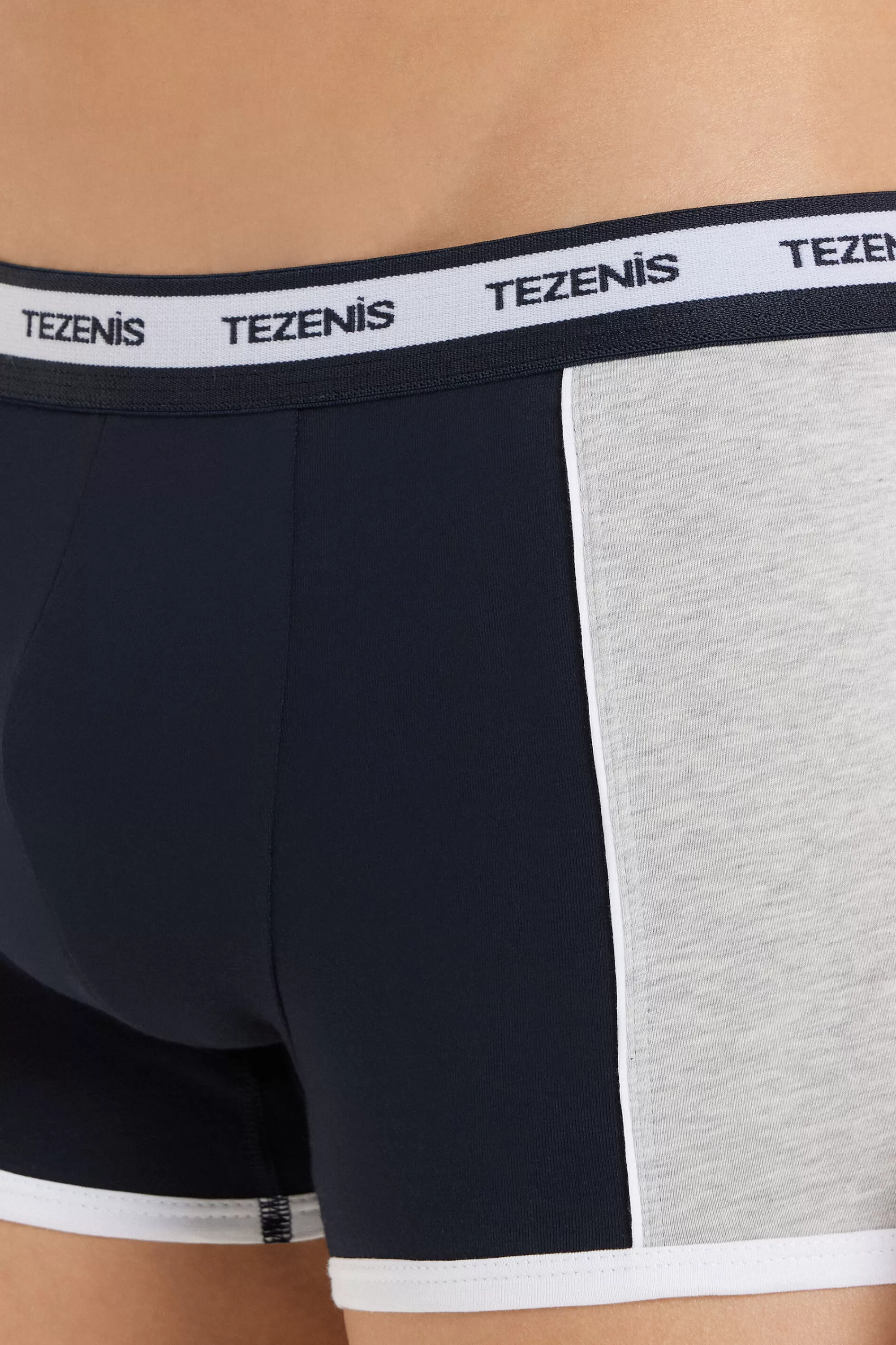 Outlet Boxer Cotone Bicolore Con Elastico Logato - Boxer - Uomo | Boxer