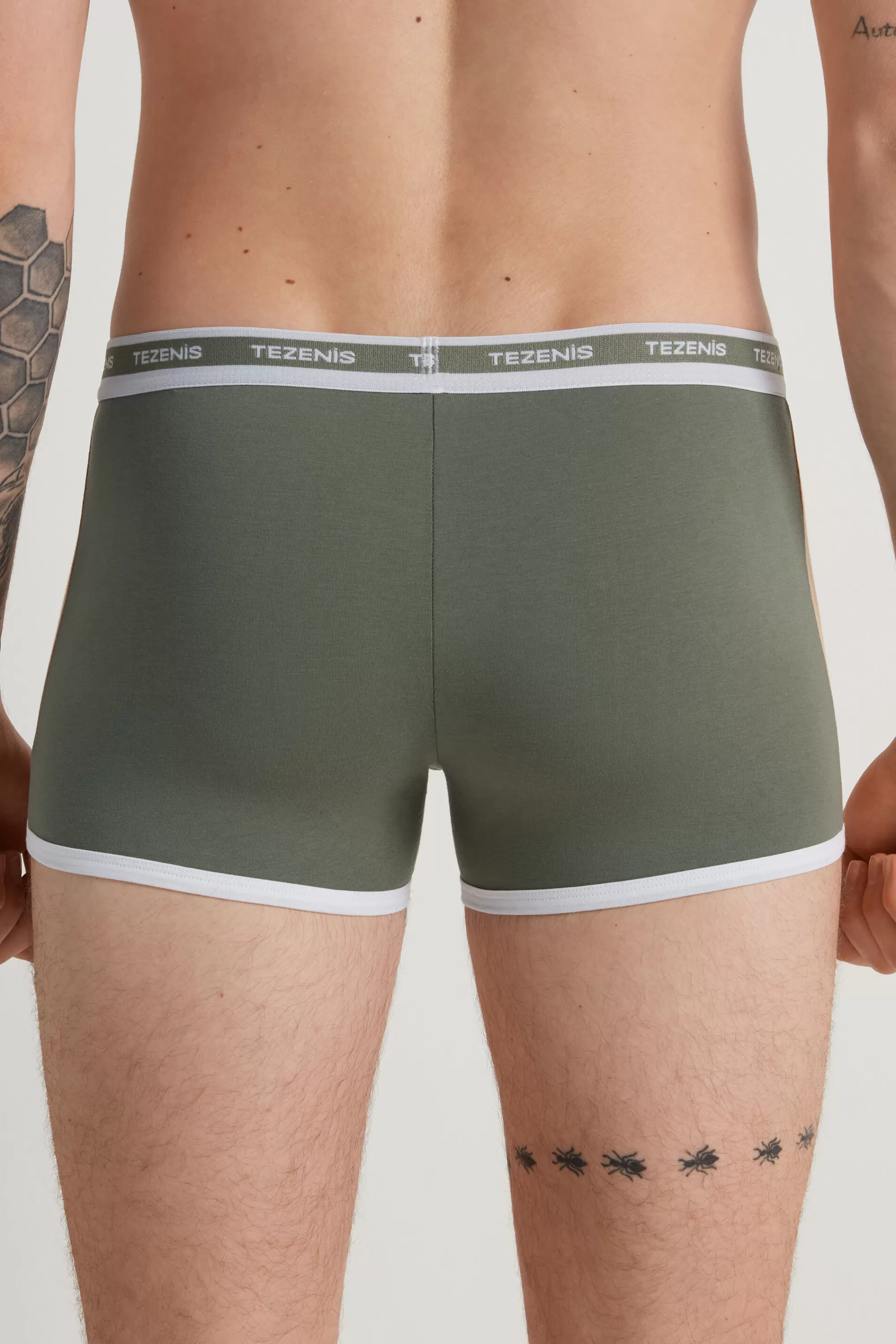 Hot Boxer Cotone Bicolore Con Elastico Logato - Boxer - Uomo | Boxer
