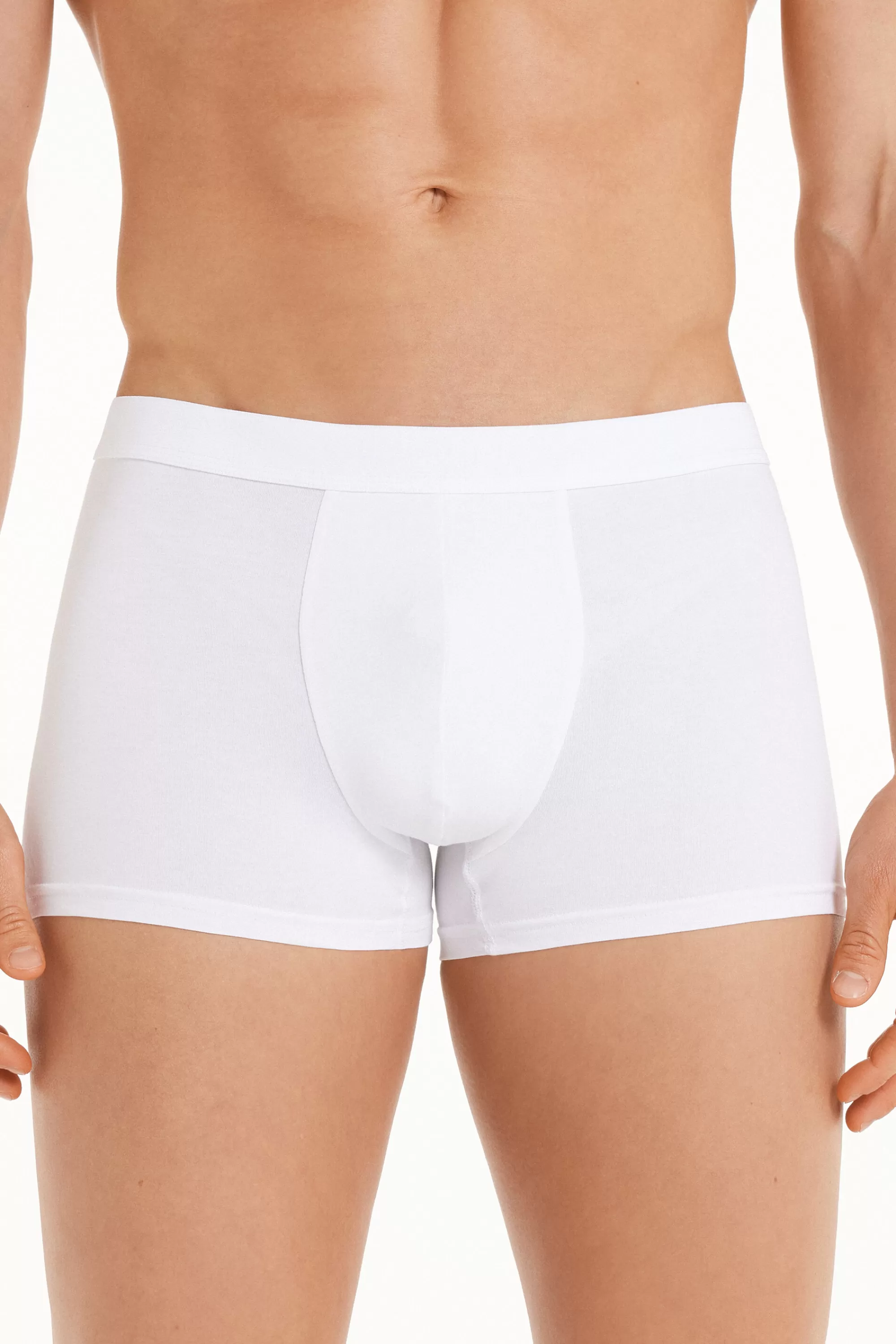 Online Boxer In Cotone Elasticizzato - Boxer - Uomo | Boxer