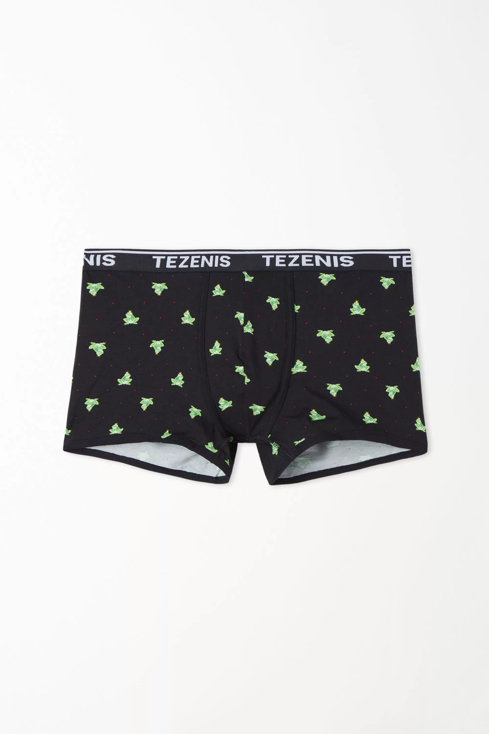 Best Boxer In Cotone Stampato Bordi A Contrasto Con Logo - Boxer - Uomo | Boxer