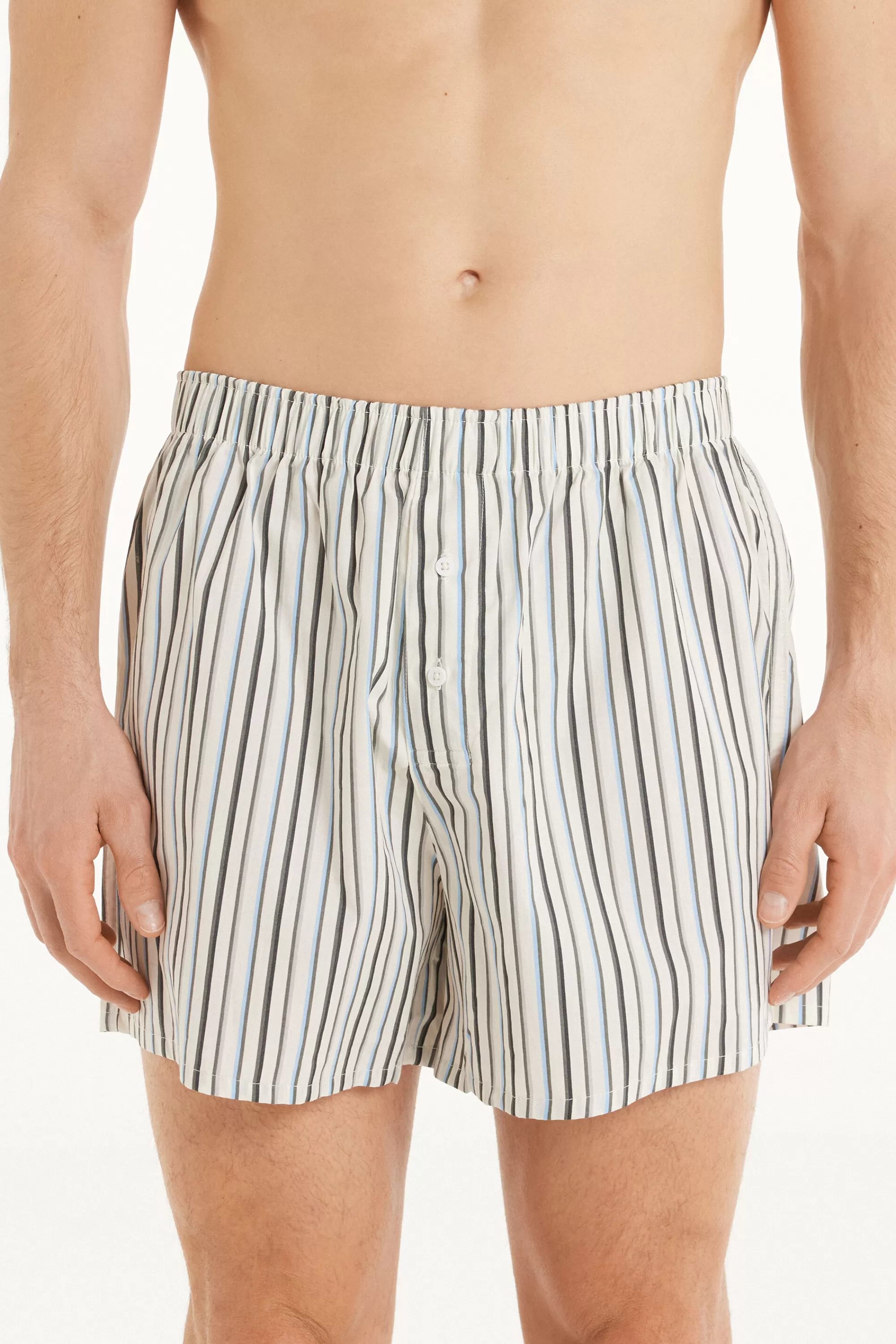 Best Sale Boxer In Tela Di Cotone Fantasia - Boxer - Uomo | Boxer