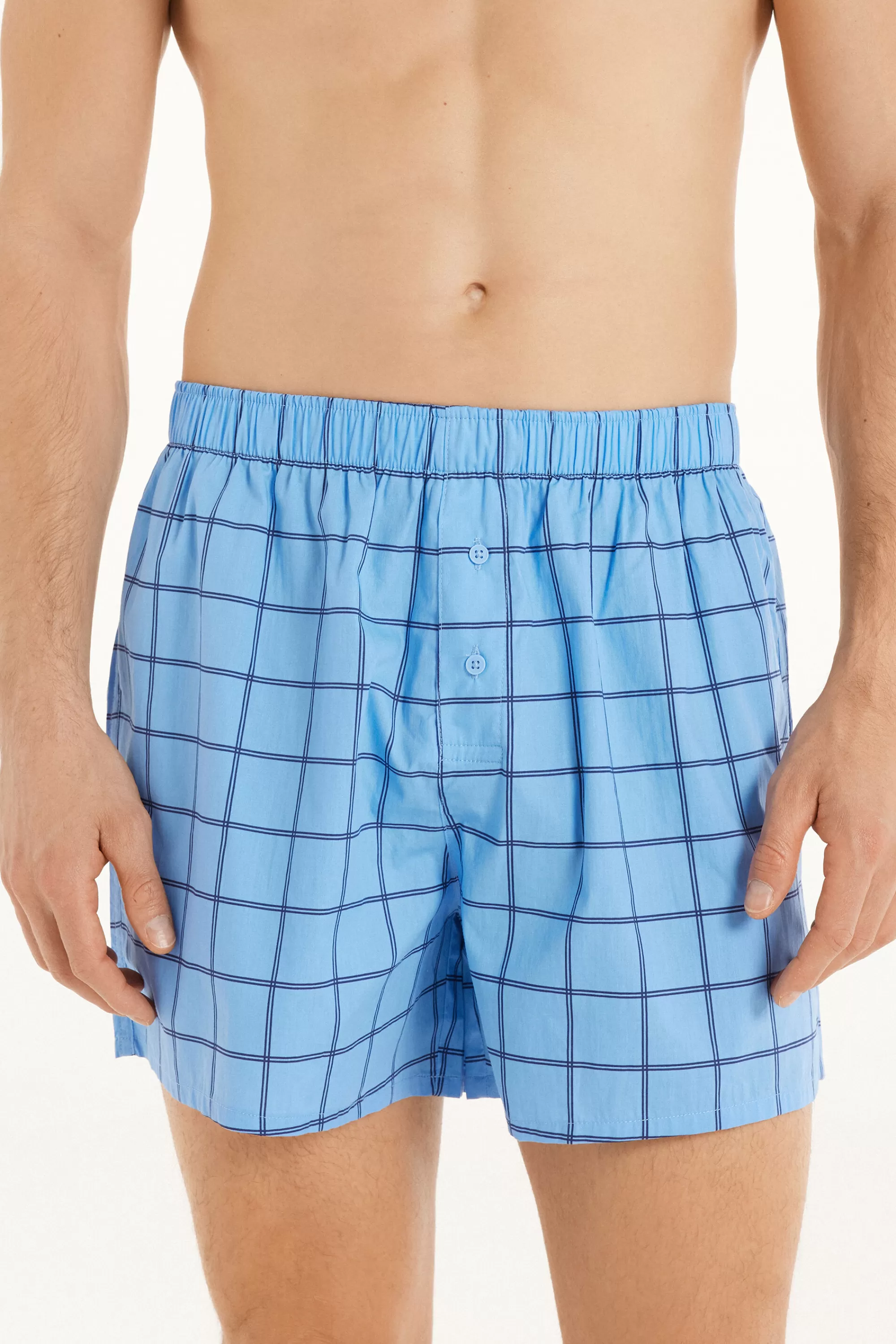 Fashion Boxer In Tela Di Cotone Fantasia - Boxer - Uomo | Boxer