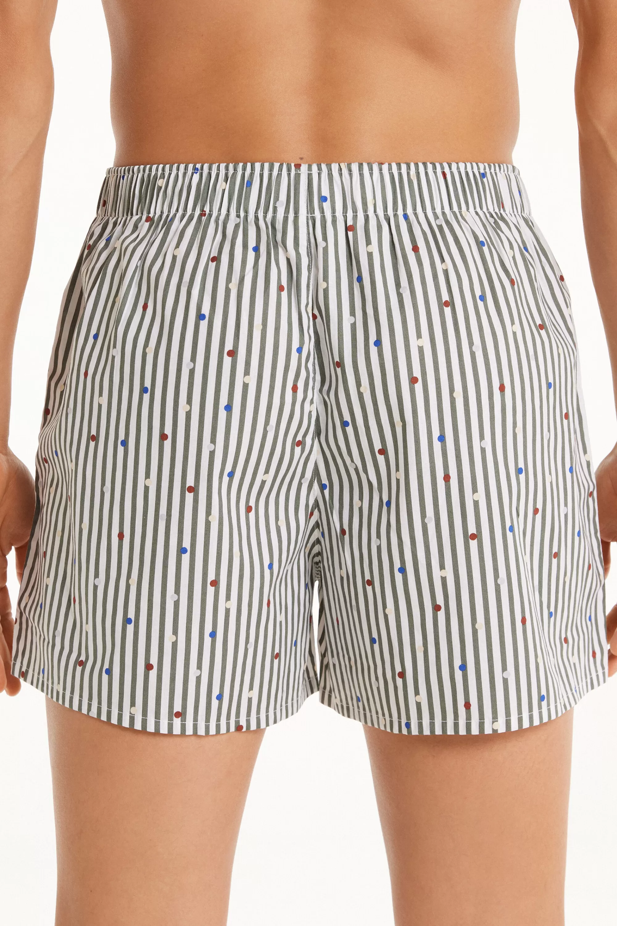 Cheap Boxer In Tela Di Cotone Fantasia - Boxer - Uomo | Boxer