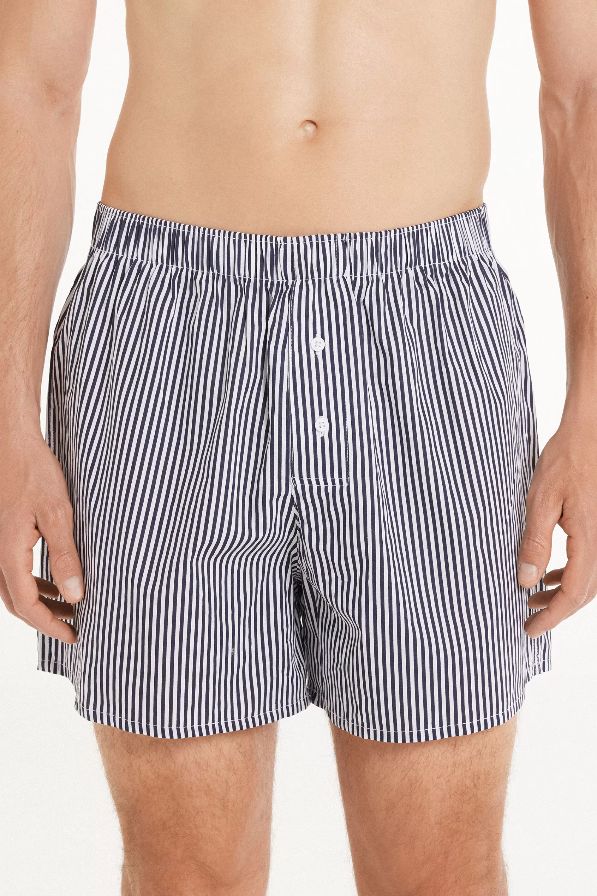 Online Boxer In Tela Di Cotone Fantasia - Boxer - Uomo | Boxer