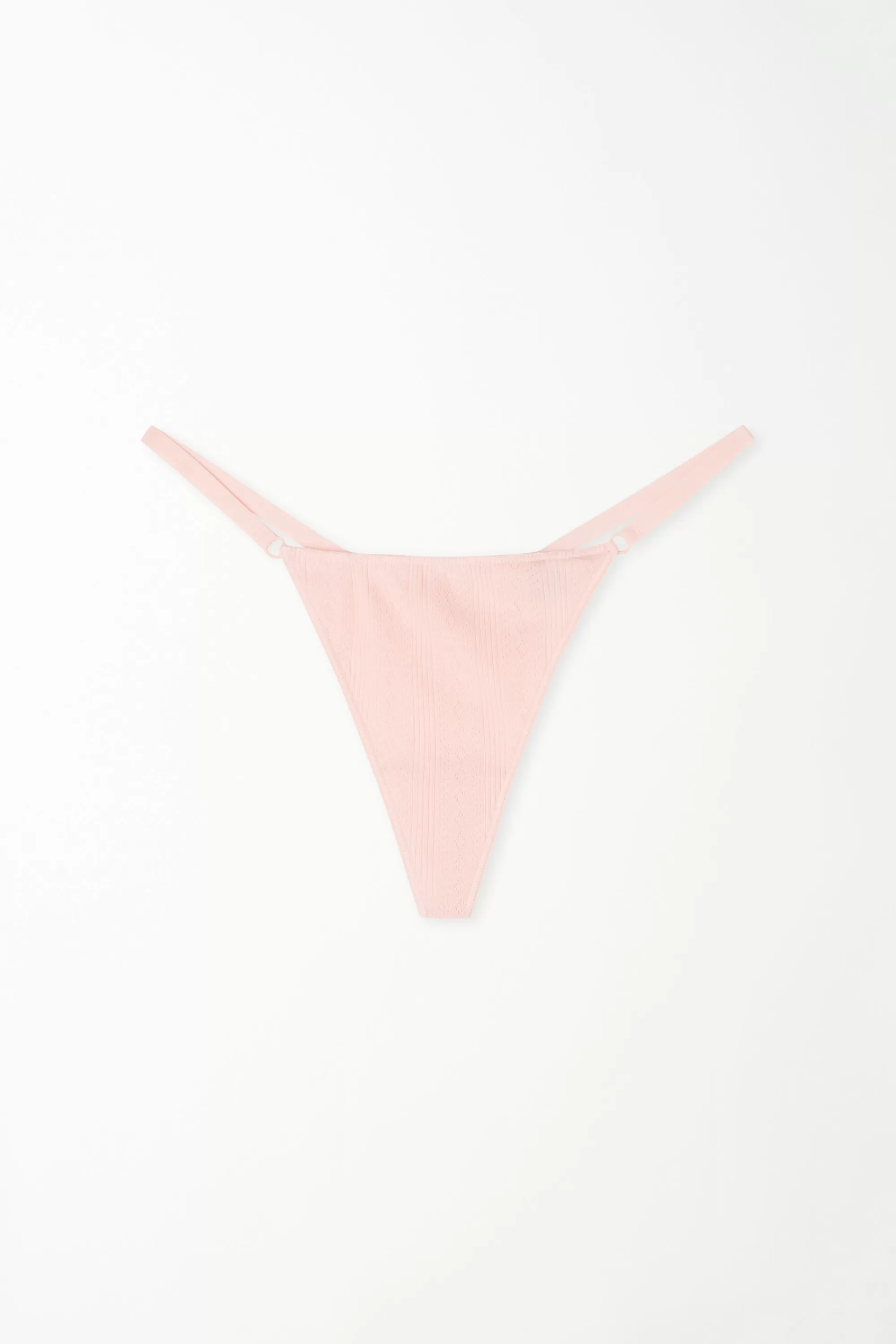 Best Brasiliano Con Fianchetto Tanga Cotone Pointelle - Perizoma E Tanga - Donna | Slip