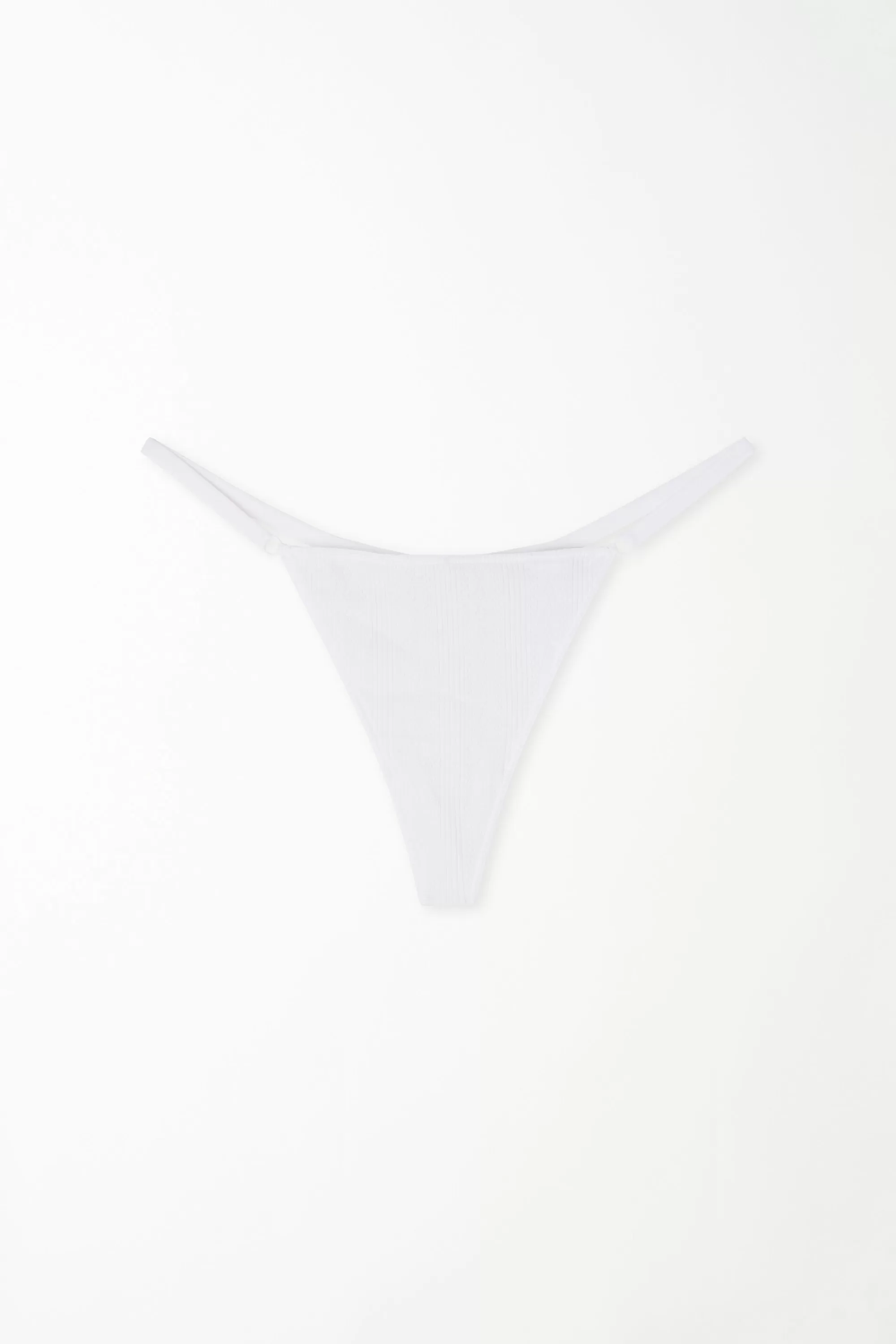 Fashion Brasiliano Con Fianchetto Tanga Cotone Pointelle - Perizoma E Tanga - Donna | Slip