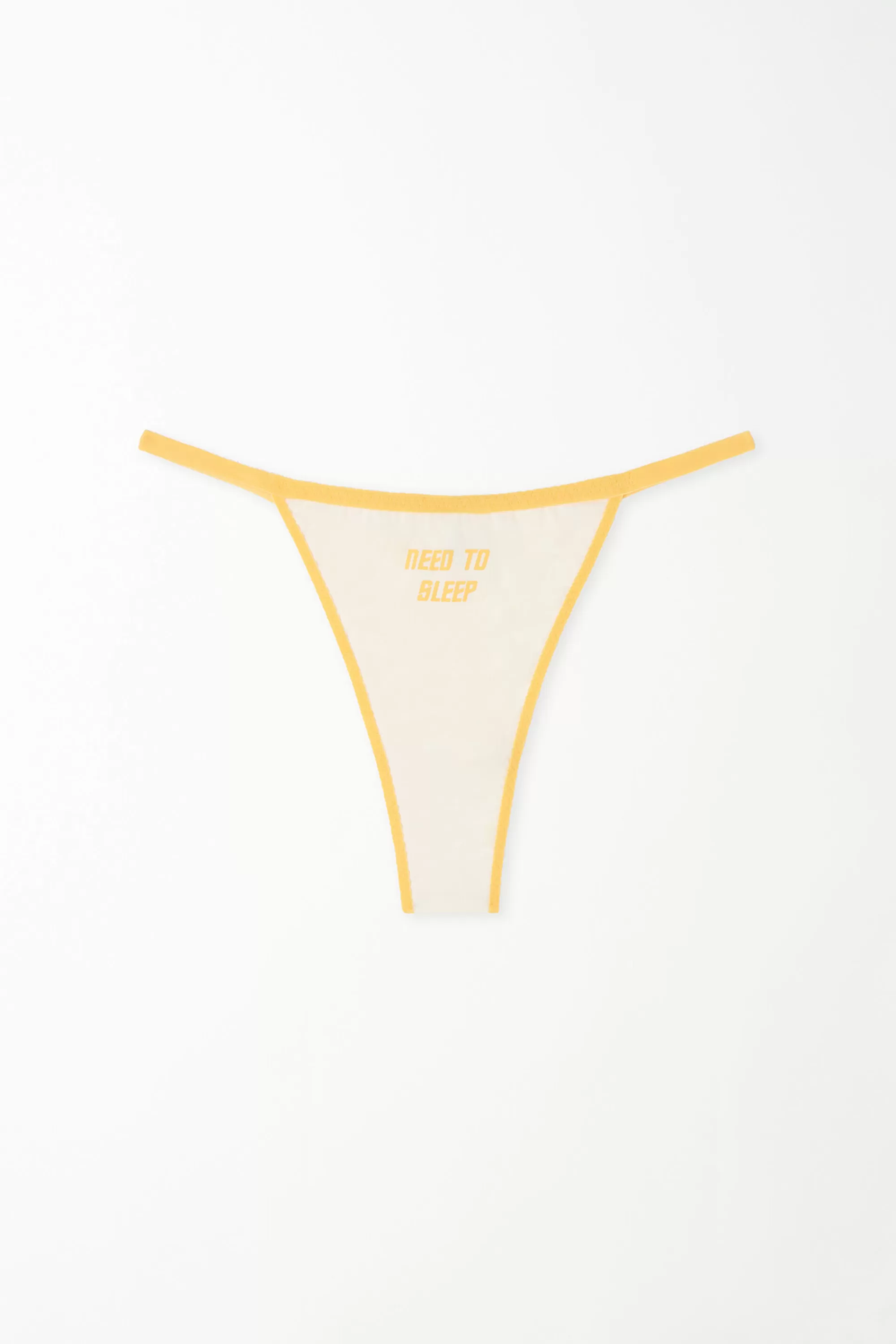 Best Brasiliano Con Fianchetto Tanga In Cotone Con Stampa - Brasiliana - Donna | Slip