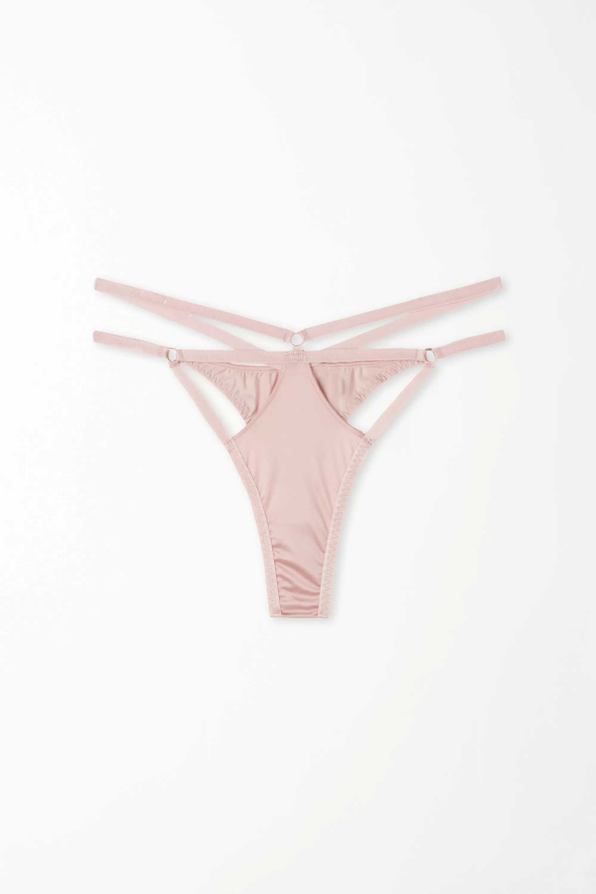 Cheap Brasiliano Con Fianchetto Tanga In Microfibra Lucida - Brasiliana - Donna | Slip