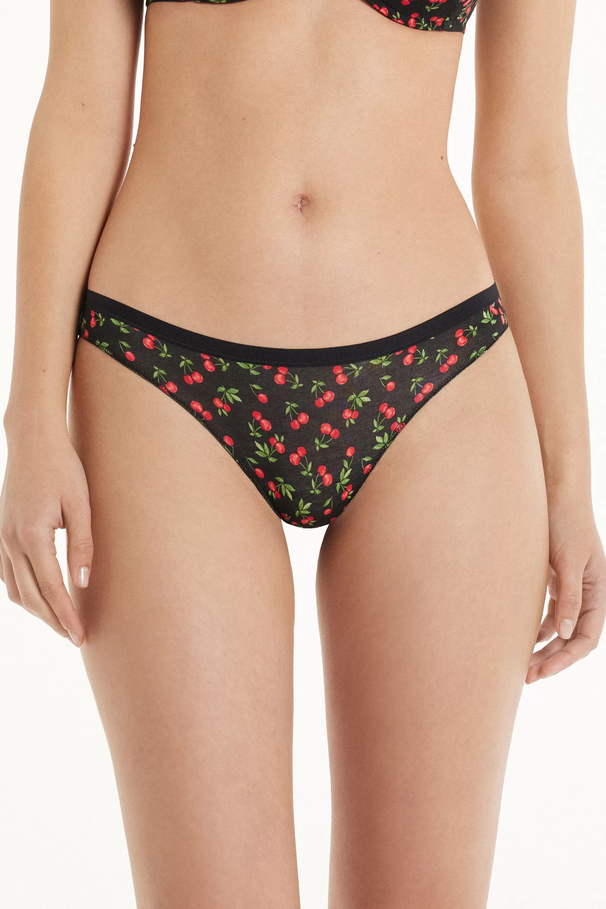 Clearance Brasiliano Cotone Stampato - Brasiliana - Donna | Completi intimi | Slip
