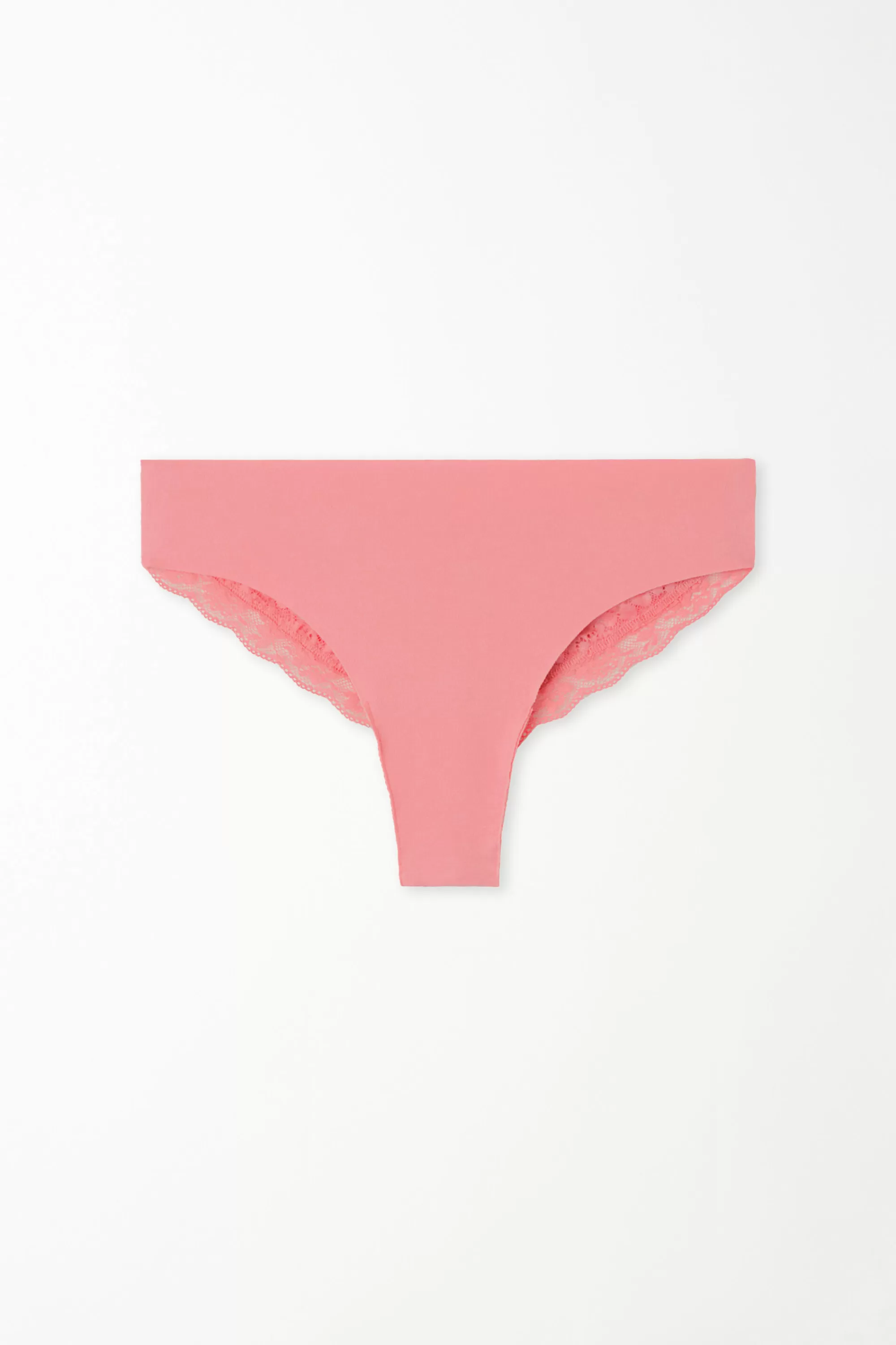 Sale Brasiliano In Cotone Taglio Vivo E Pizzo Riciclato - Brasiliana - Donna | Completi intimi | Slip