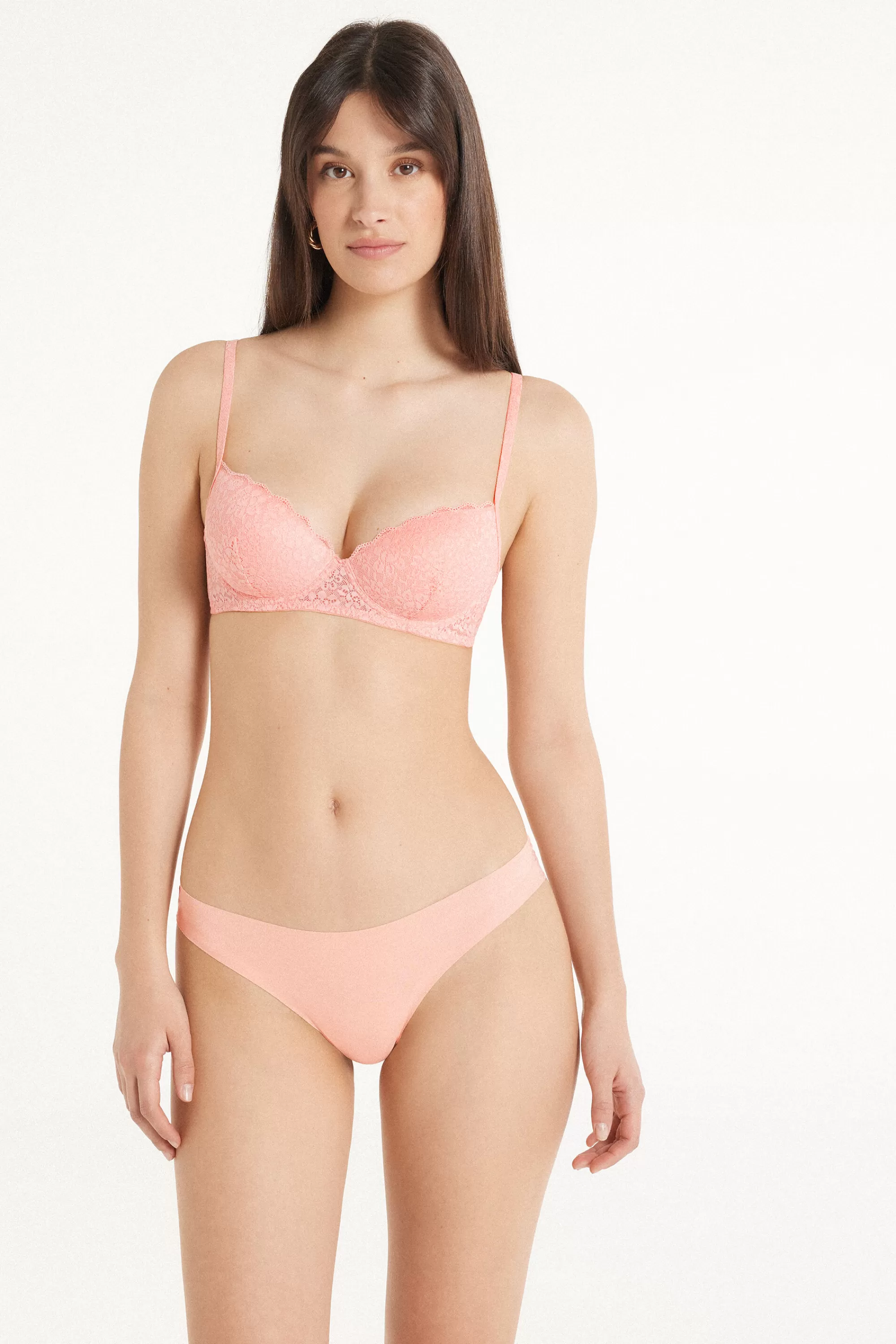 Best Sale Brasiliano In Cotone Taglio Vivo E Pizzo Riciclato - Brasiliana - Donna | Slip