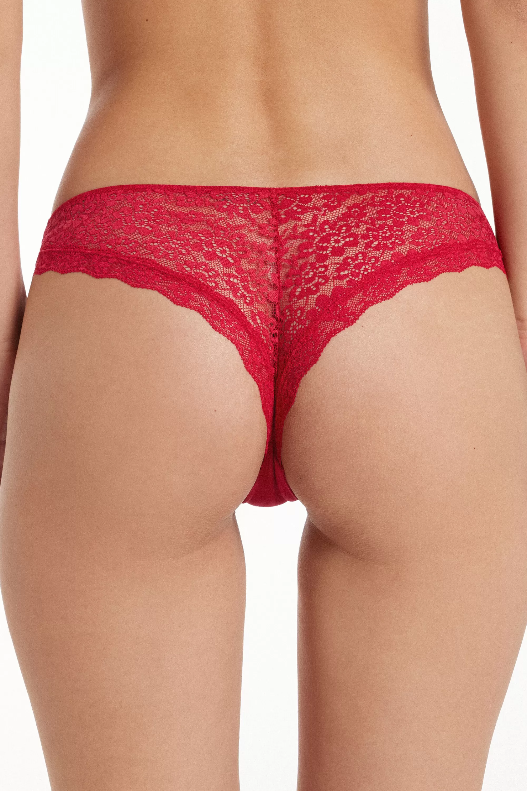 Best Brasiliano In Cotone Taglio Vivo E Pizzo Riciclato - Brasiliana - Donna | Slip