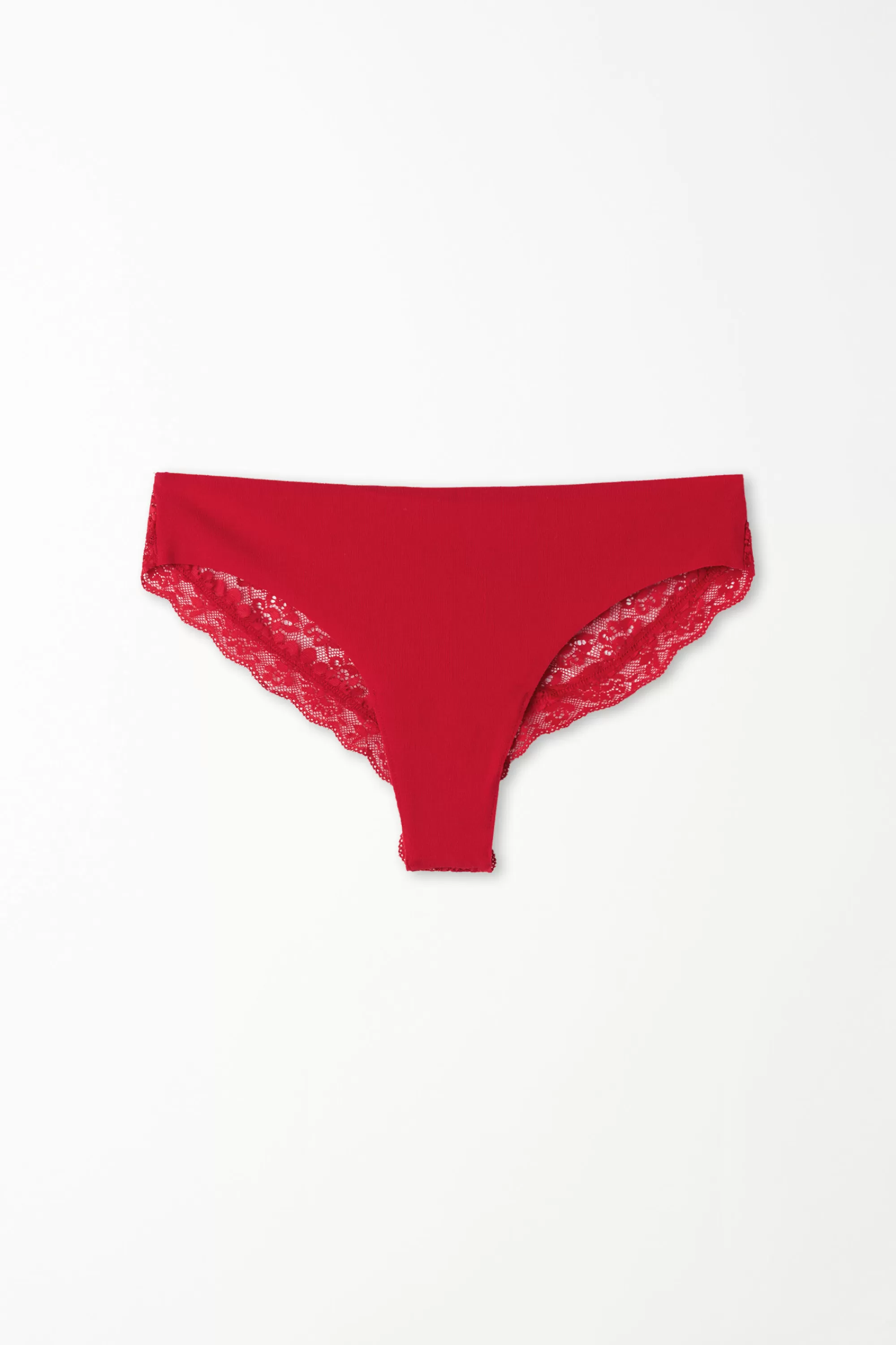 Best Brasiliano In Cotone Taglio Vivo E Pizzo Riciclato - Brasiliana - Donna | Slip