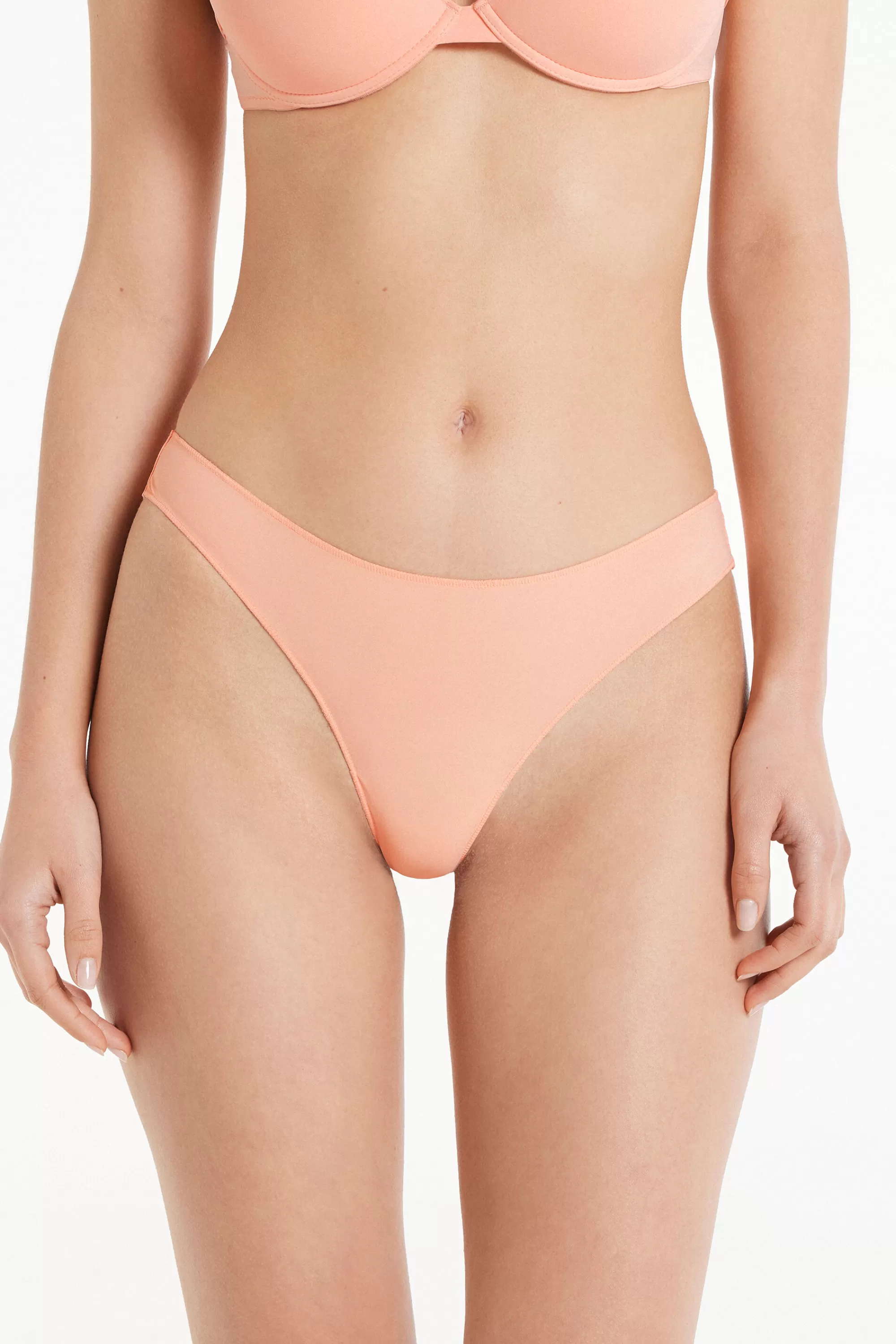 Shop Brasiliano In Microfibra - Brasiliana - Donna | Completi intimi | Slip