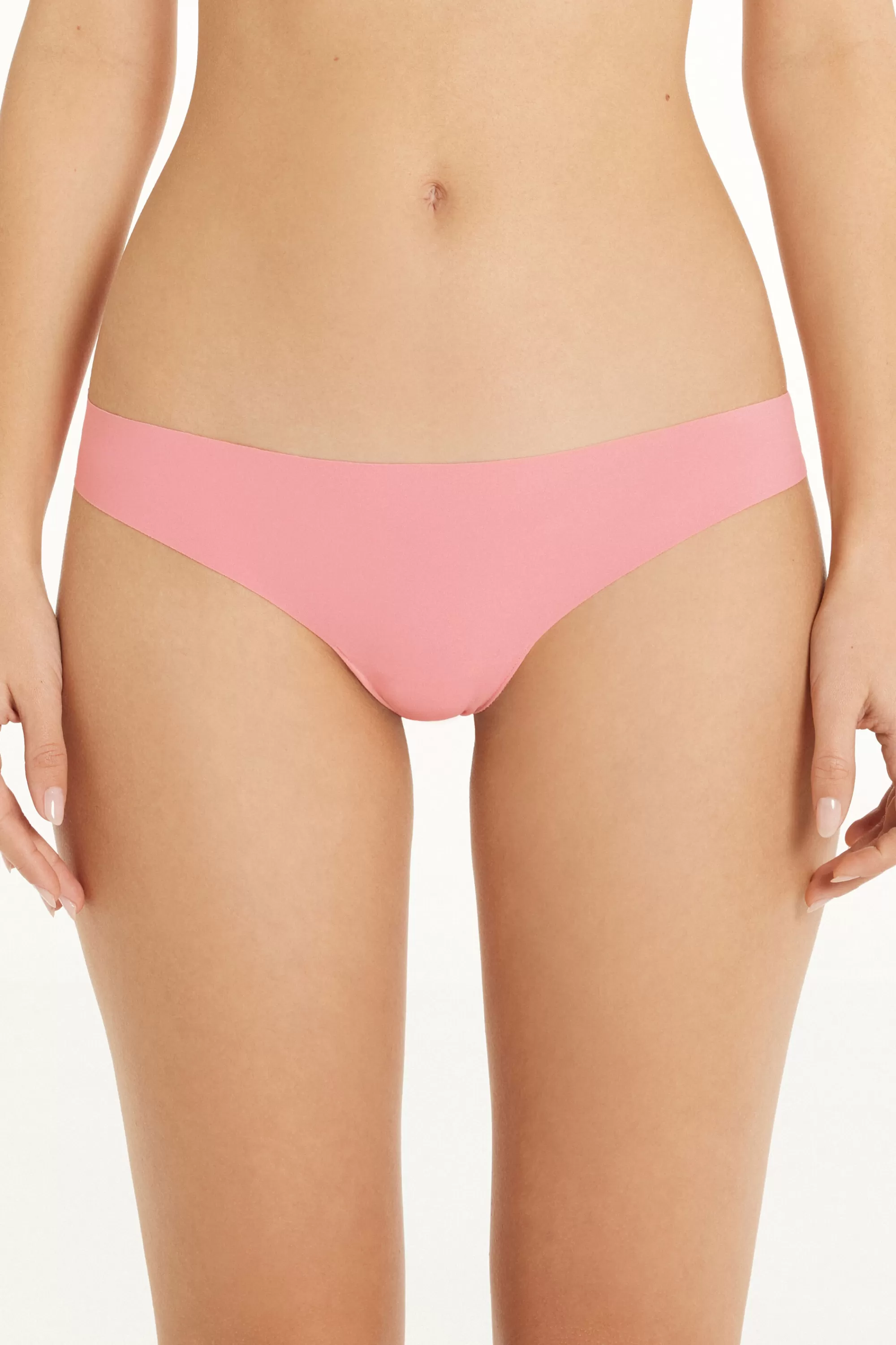 Cheap Brasiliano In Microfibra Taglio Vivo - Brasiliana - Donna | Slip