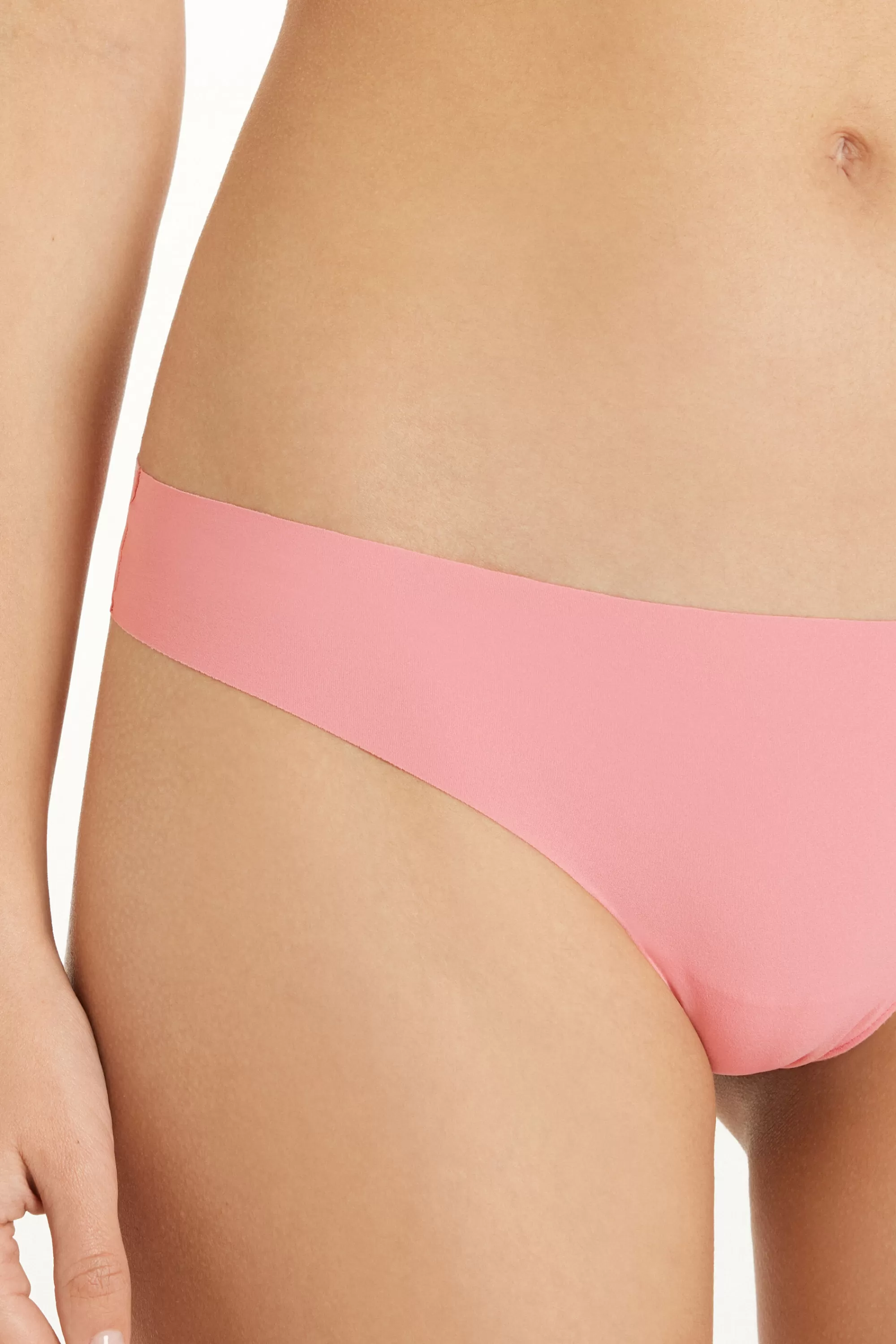 Cheap Brasiliano In Microfibra Taglio Vivo - Brasiliana - Donna | Slip