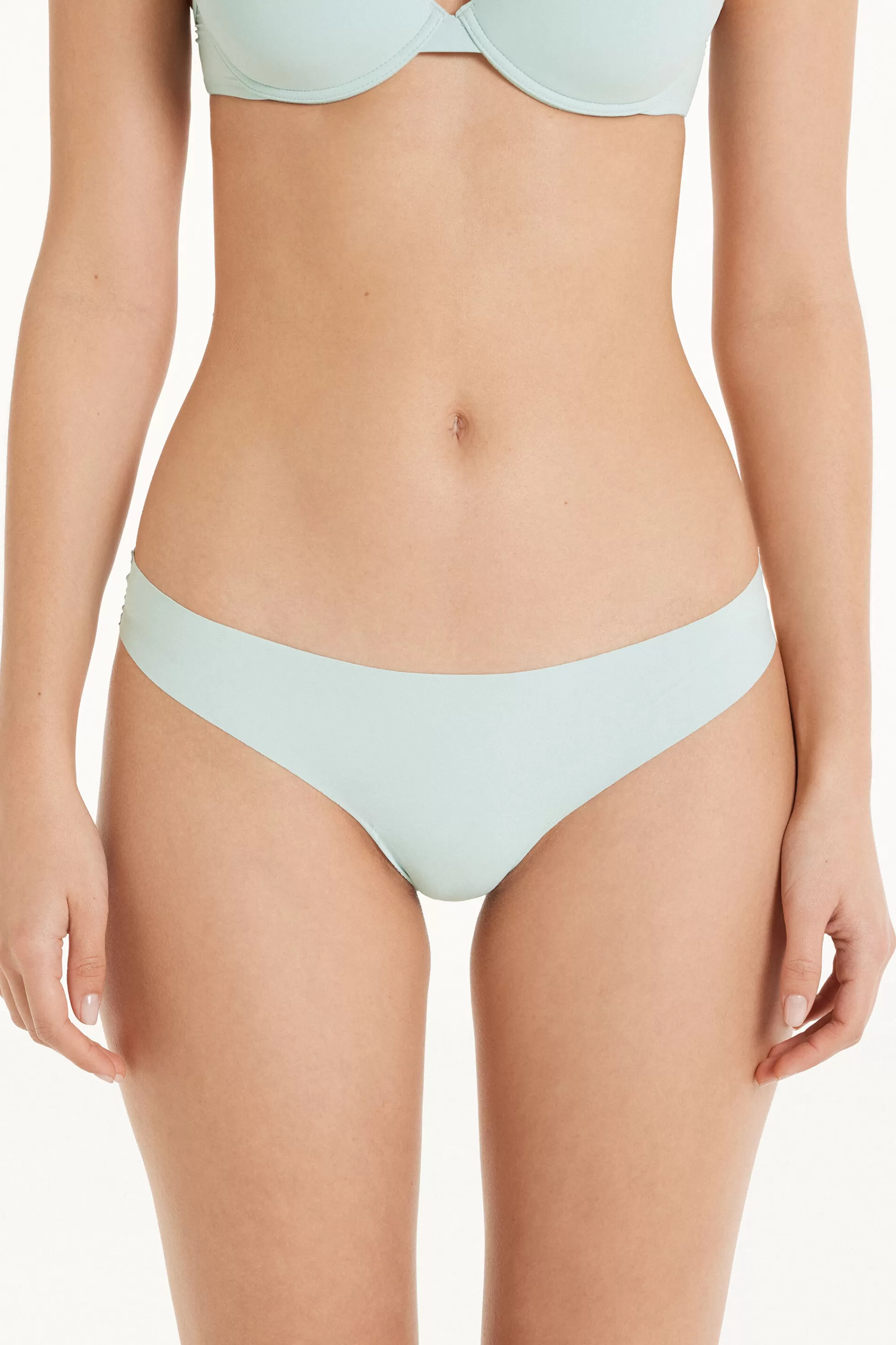 Hot Brasiliano In Microfibra Taglio Vivo - Brasiliana - Donna | Slip