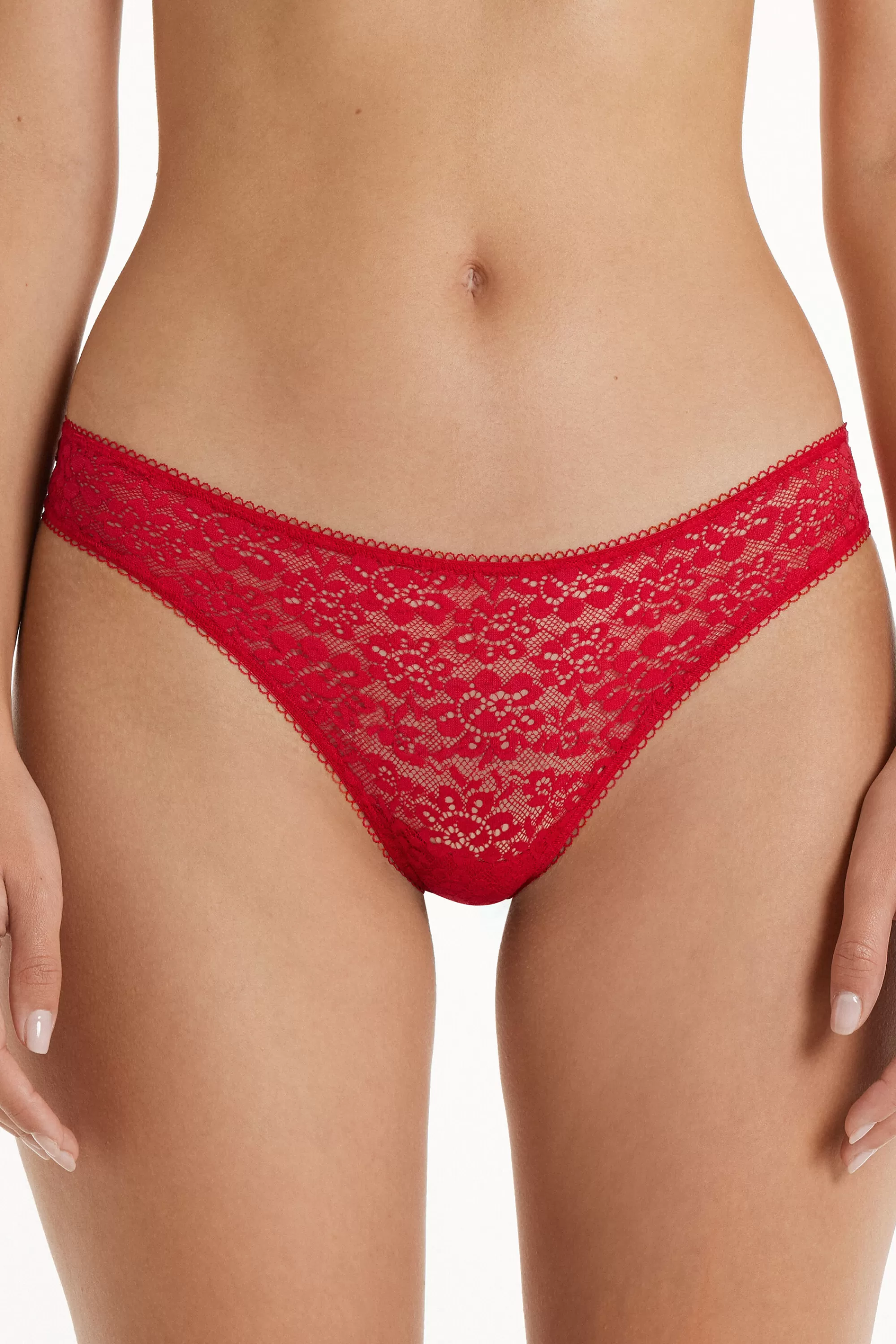 Best Sale Brasiliano In Pizzo Riciclato - Brasiliana - Donna | Slip