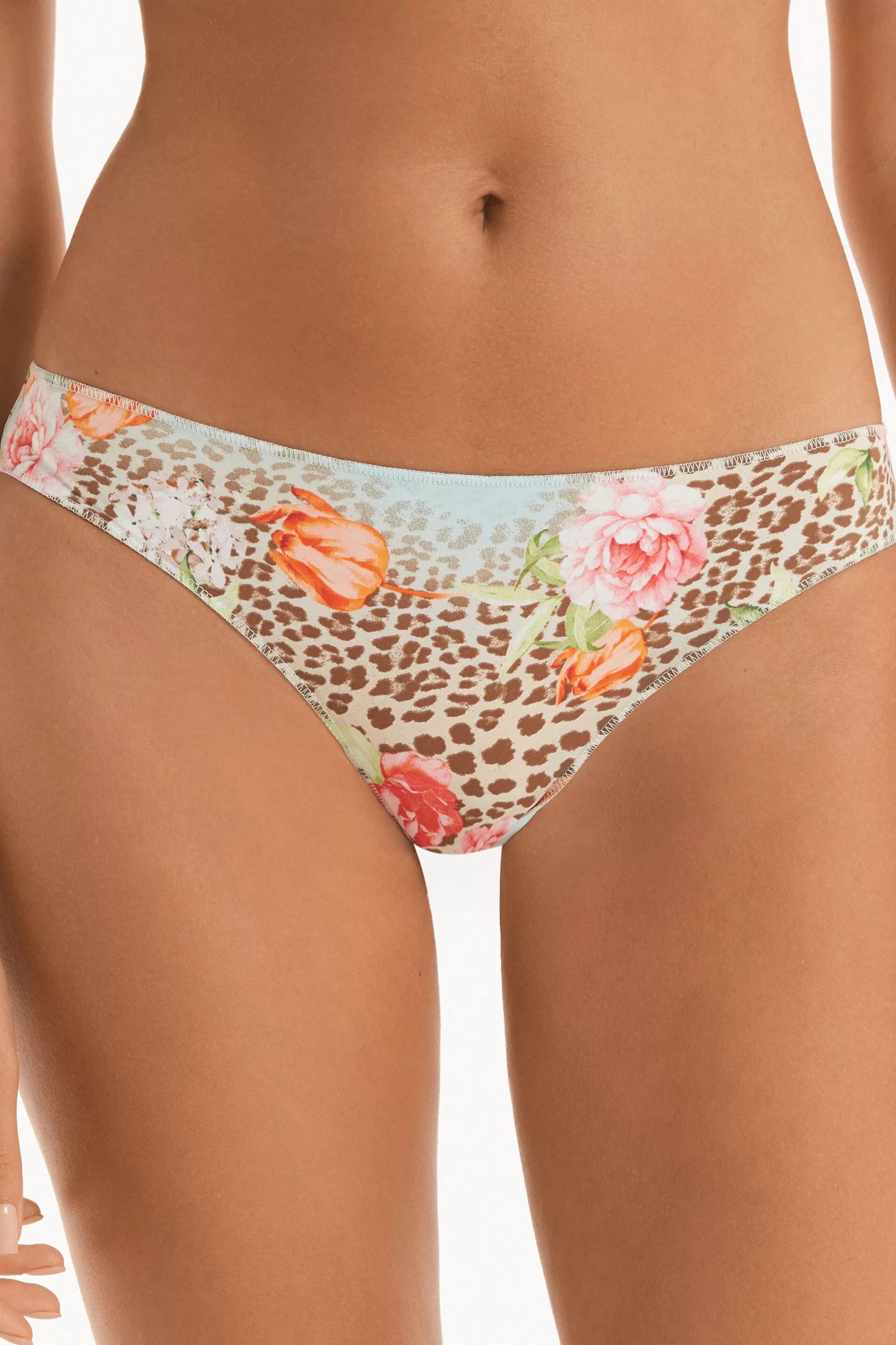 Best Brasiliano Microfibra Stampata - Brasiliana - Donna | Completi intimi | Slip