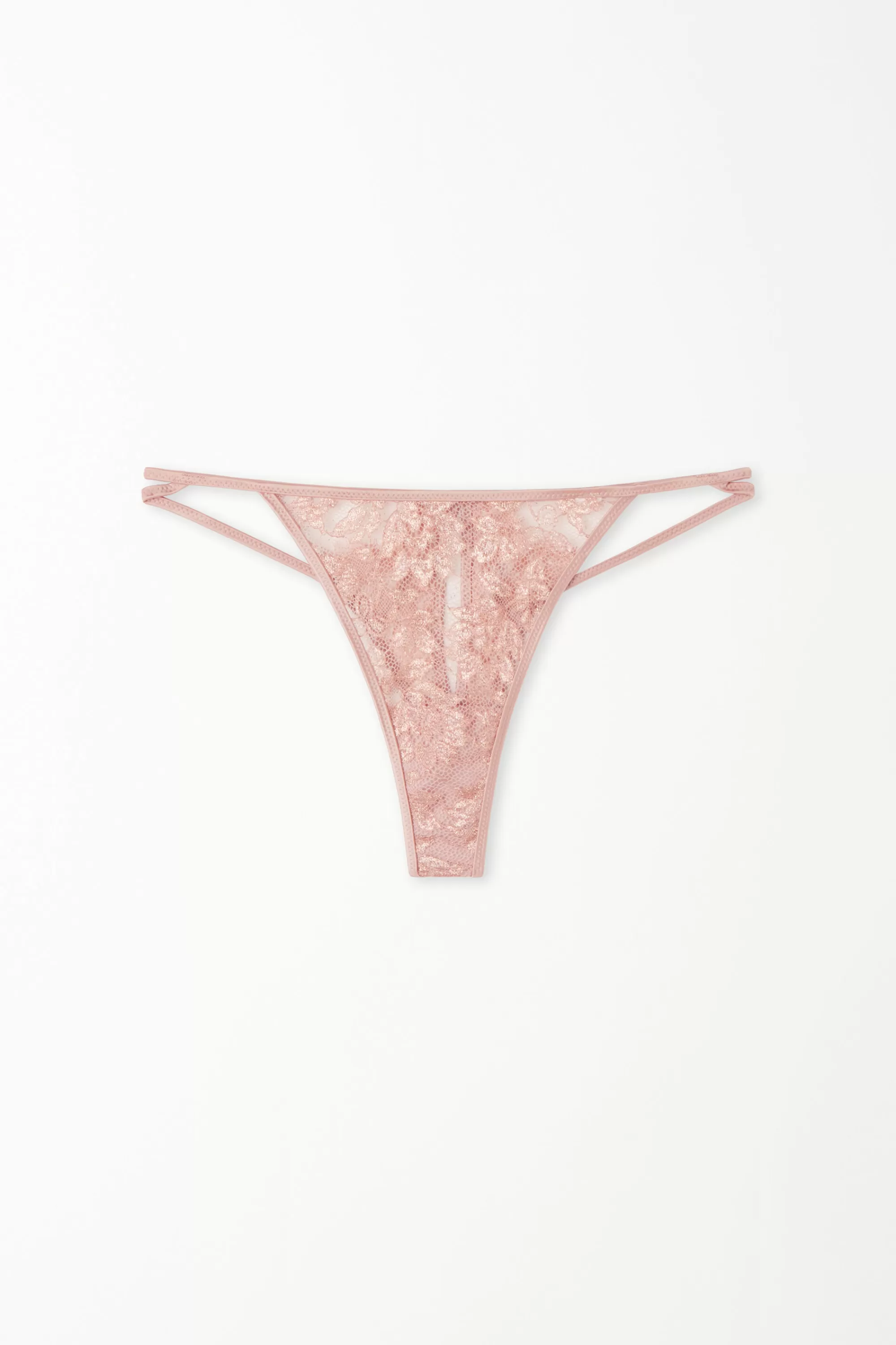 Sale Brasiliano Sgambato Con Fianchetto Tanga Golden Princess Lace - Brasiliana - Donna | Slip