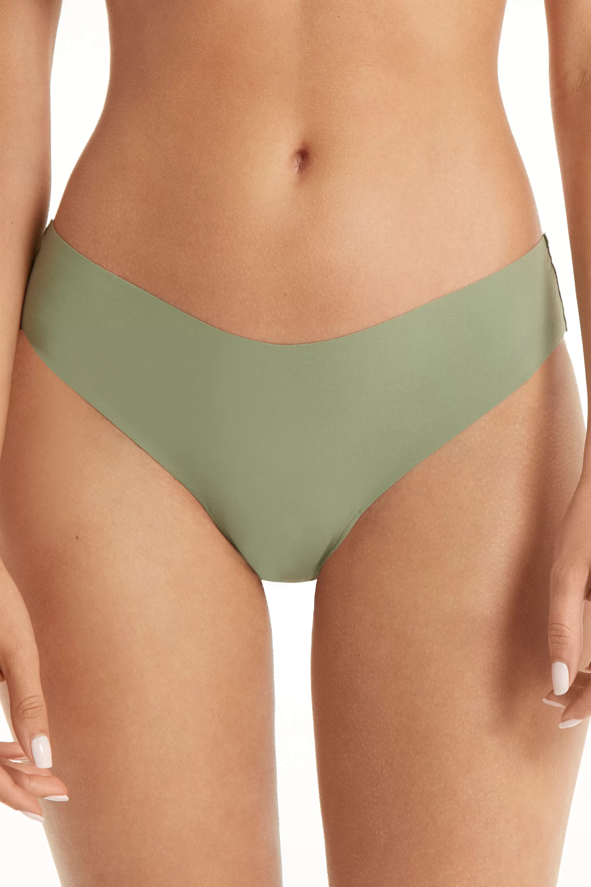 Discount Brasiliano Sgambato In Microfibra Taglio Vivo - Brasiliana - Donna | Invisibile | Completi intimi