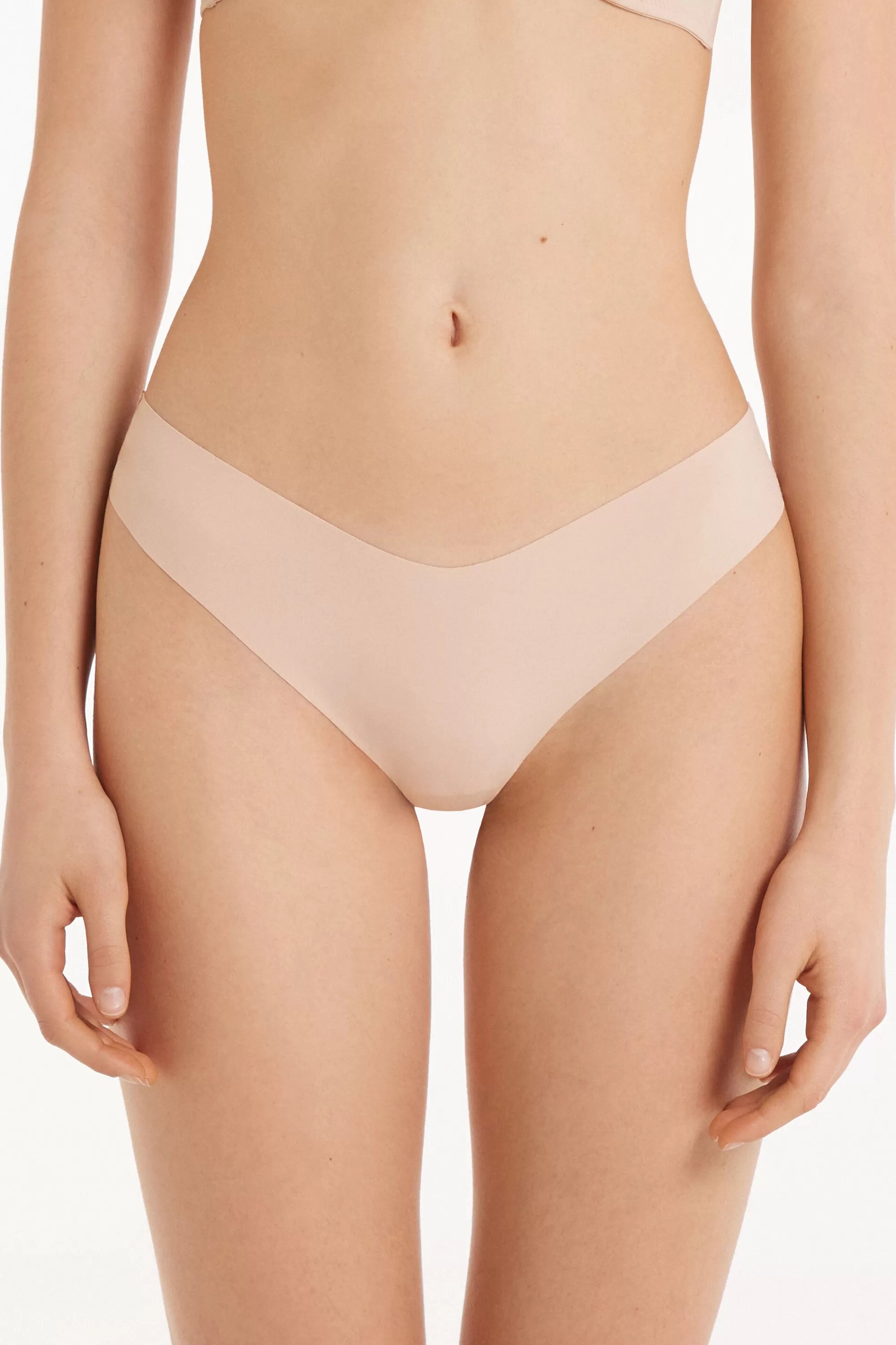 Fashion Brasiliano Sgambato In Microfibra Taglio Vivo - Brasiliana - Donna | Completi intimi | Slip