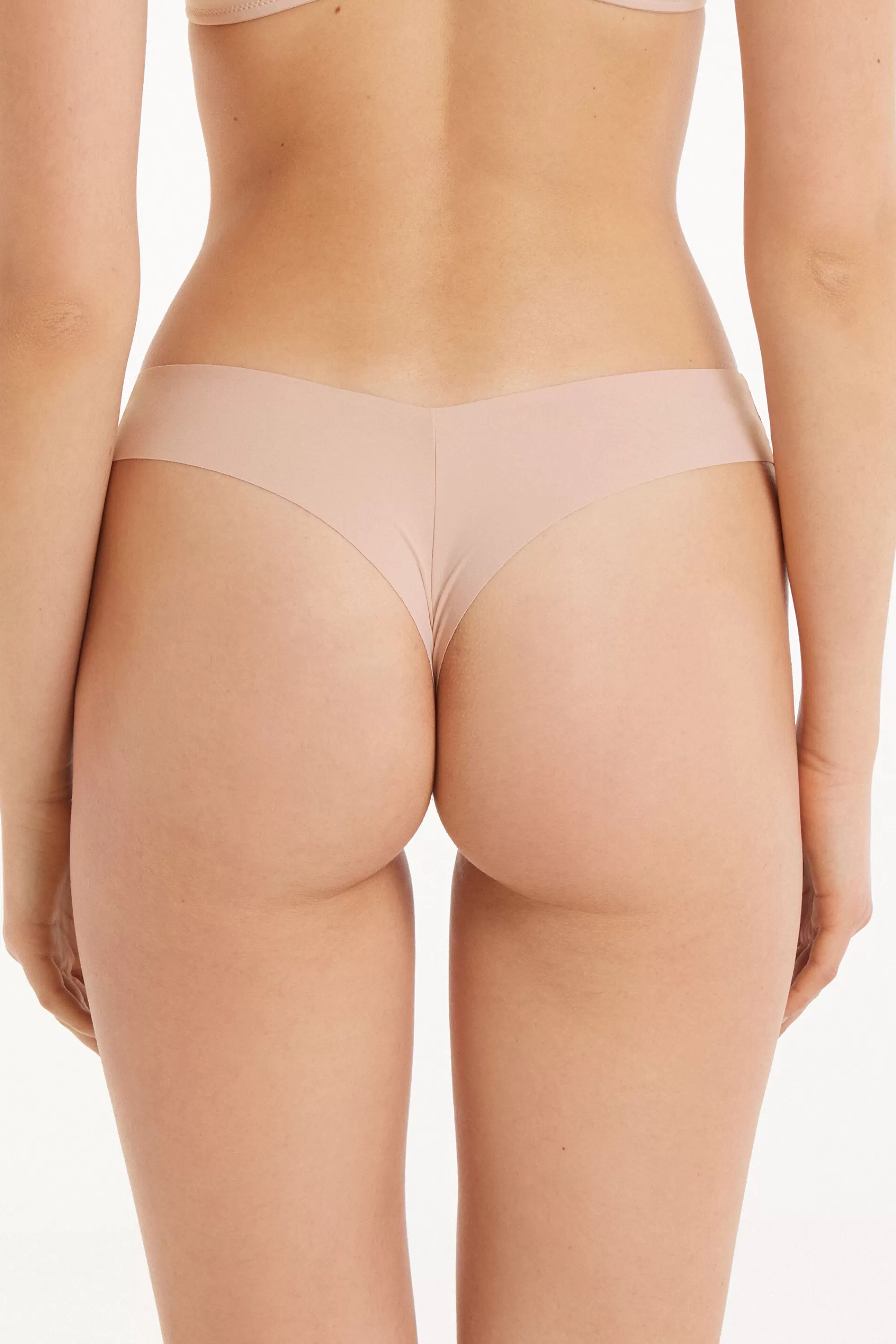 Fashion Brasiliano Sgambato In Microfibra Taglio Vivo - Brasiliana - Donna | Completi intimi | Slip