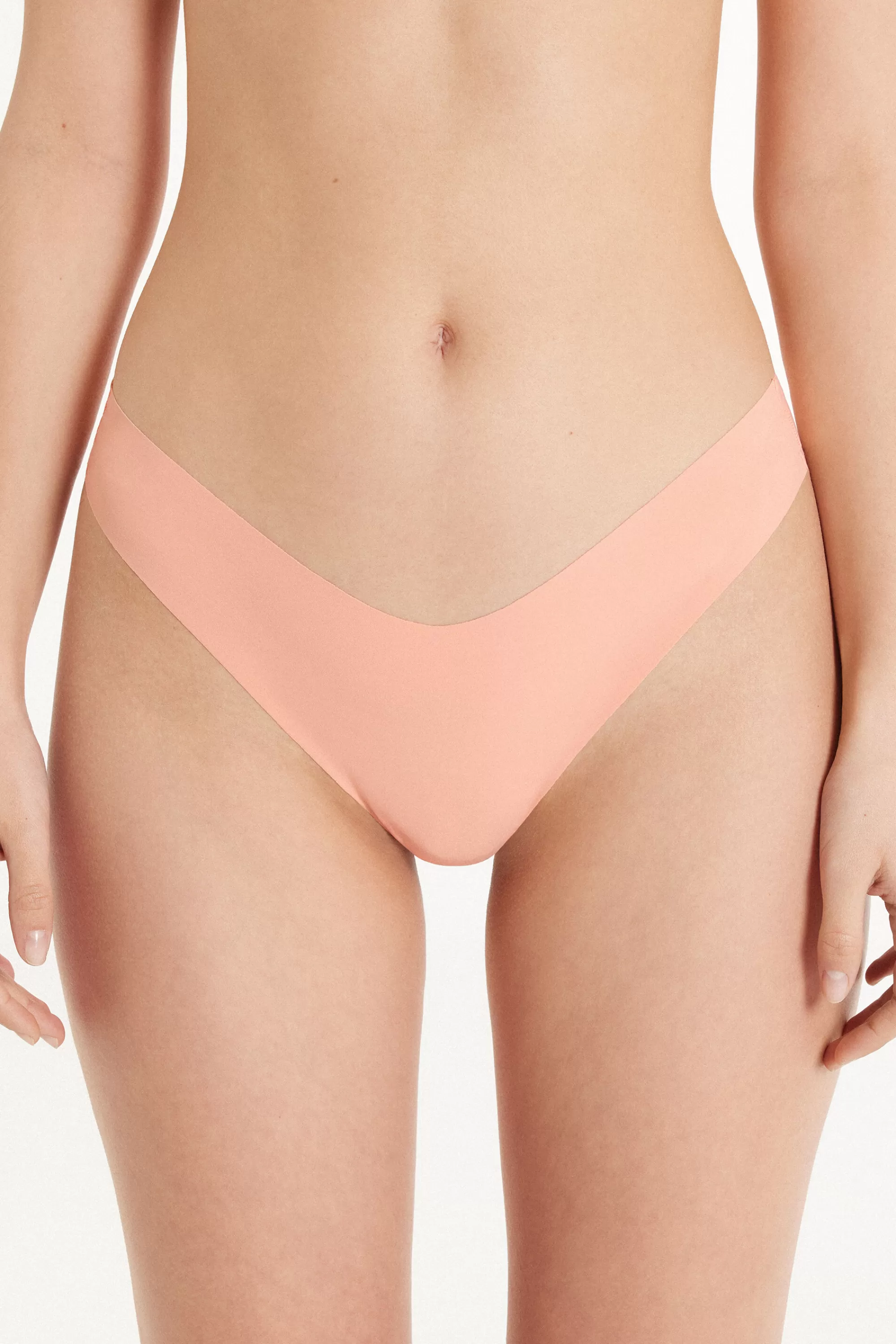 Fashion Brasiliano Sgambato In Microfibra Taglio Vivo - Brasiliana - Donna | Slip