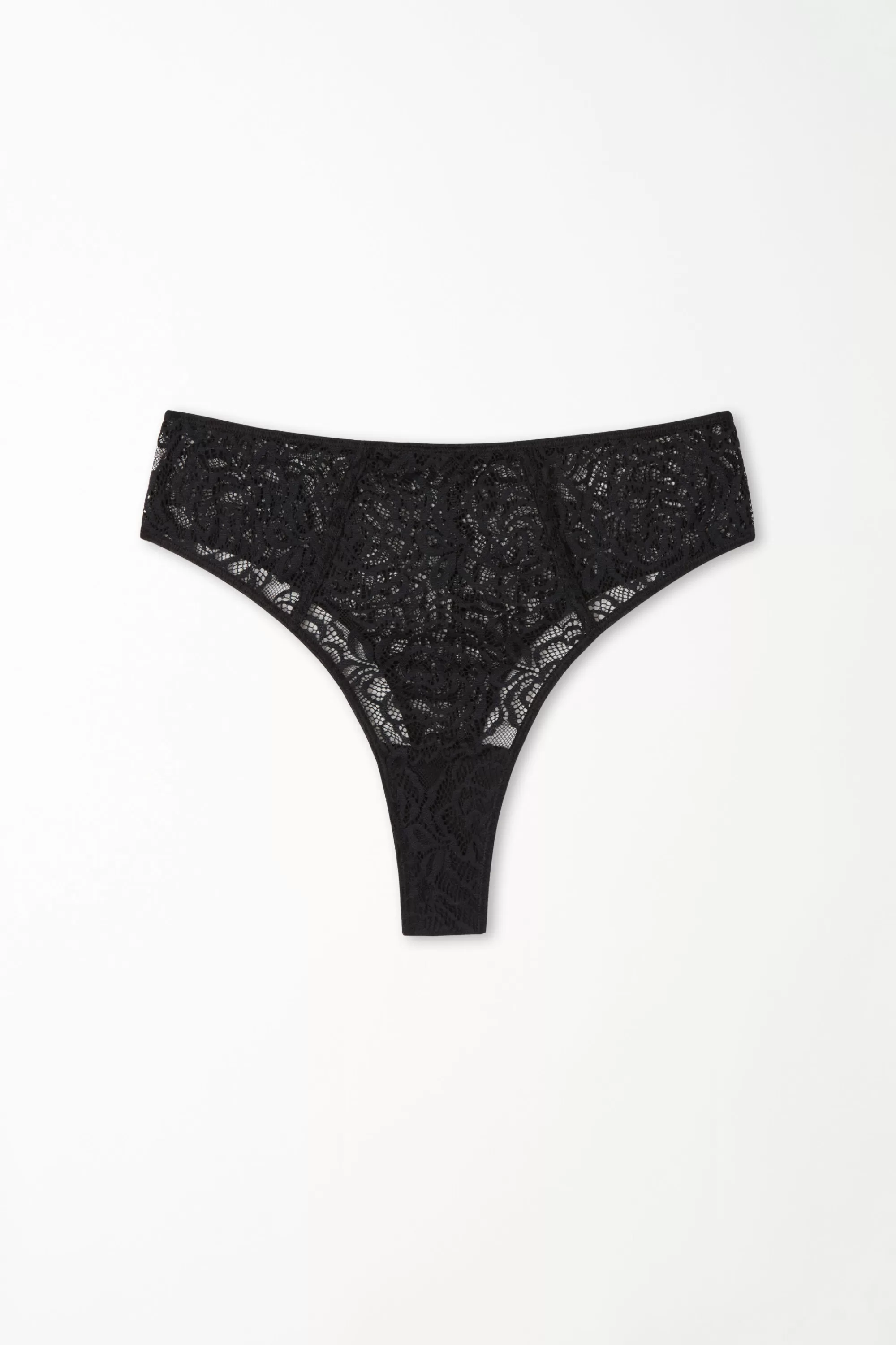 Store Brasiliano Sgambato Vita Alta After Midnight Lace - Brasiliana - Donna | Completi intimi | Slip