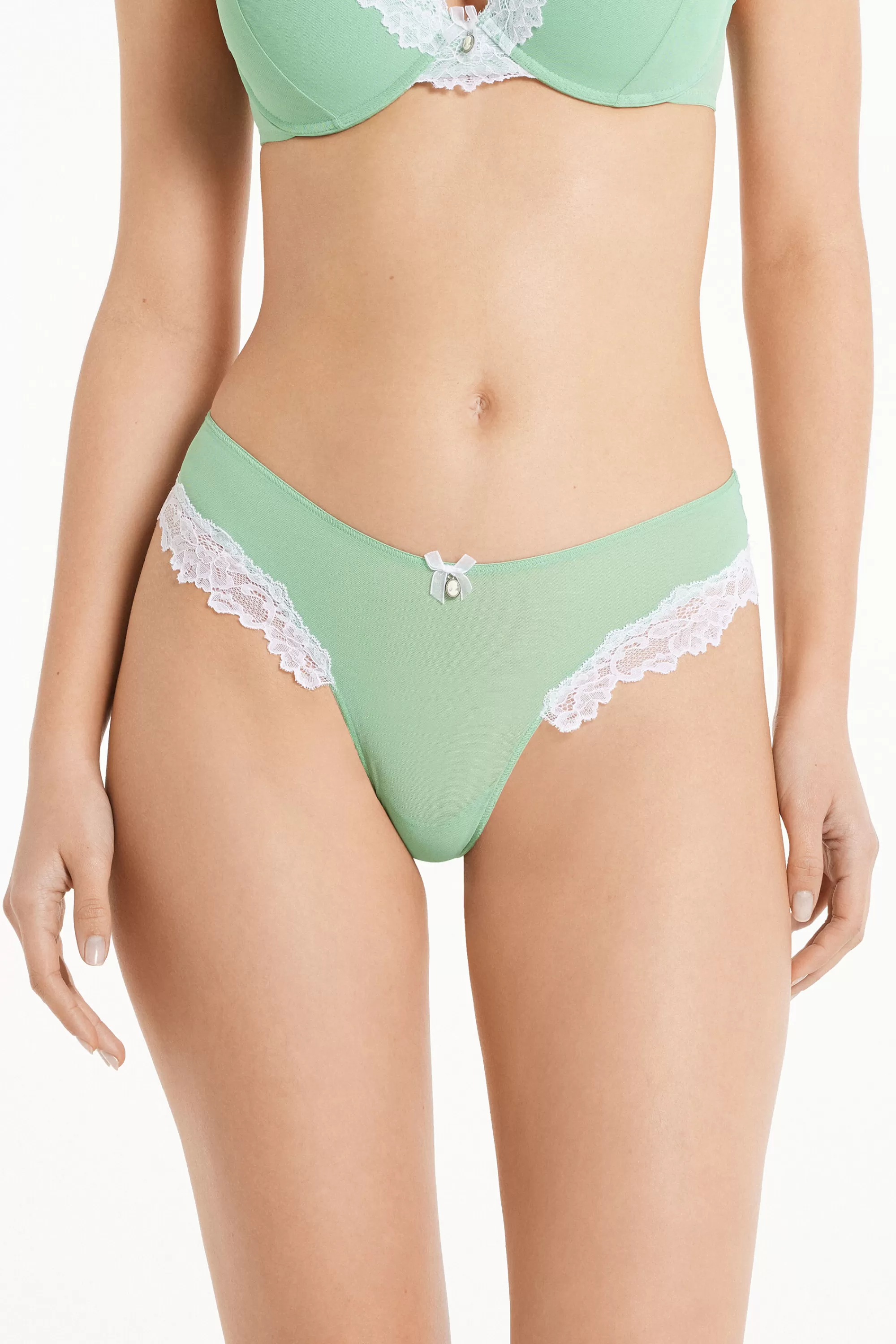 Flash Sale Brasiliano Soft Mint Cammeo - Brasiliana - Donna | Completi intimi | Slip