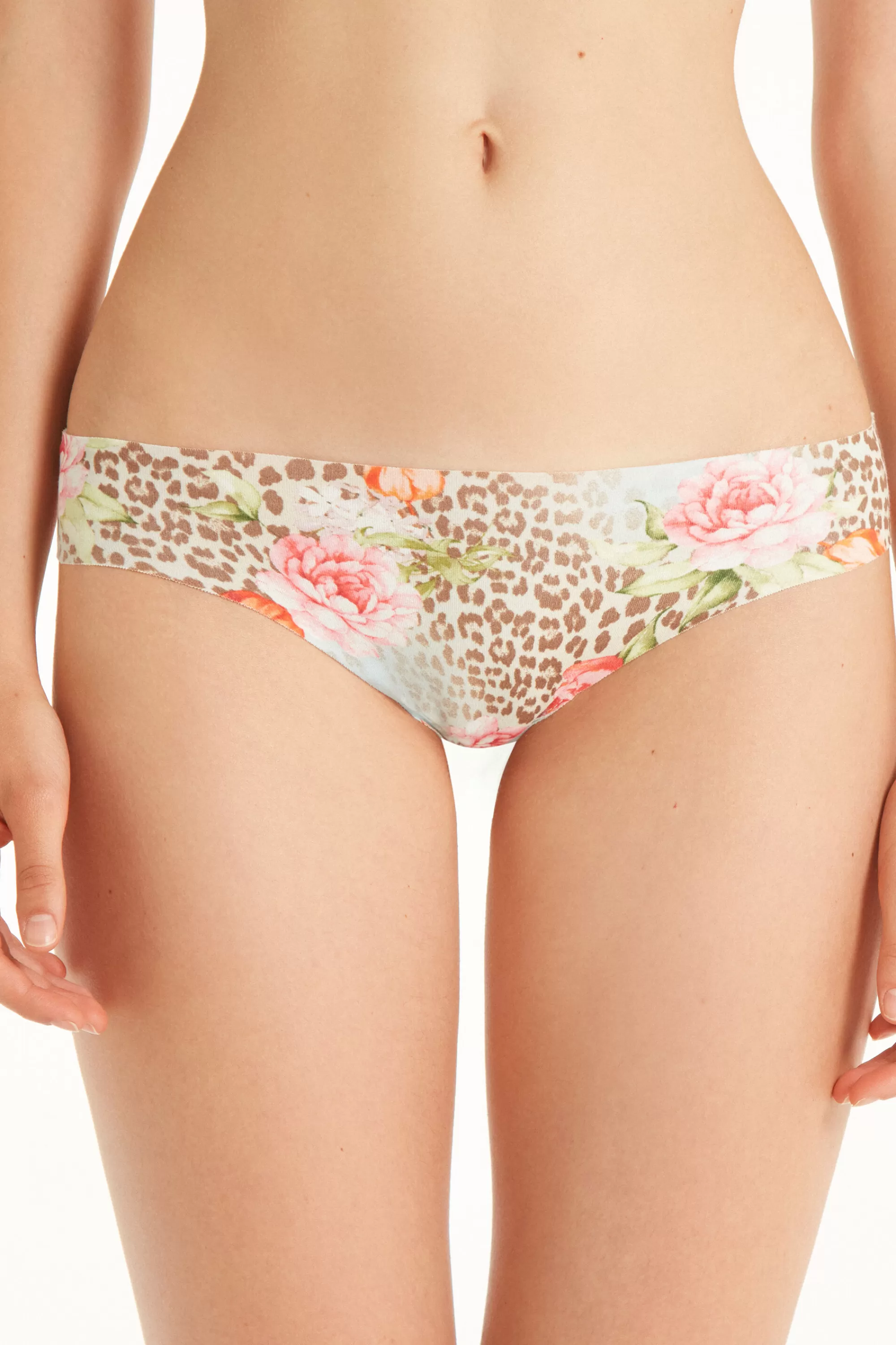 Outlet Brasiliano Taglio Vivo Stampato - Brasiliana - Donna | Completi intimi | Slip
