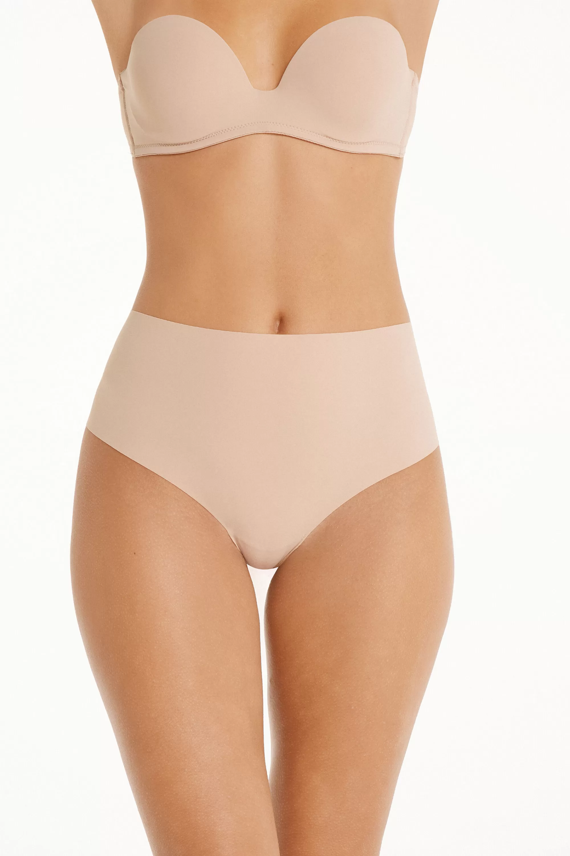 Best Sale Brasiliano Vita Alta Taglio Vivo Microfibra Riciclata - Brasiliana - Donna | Invisibile | Slip